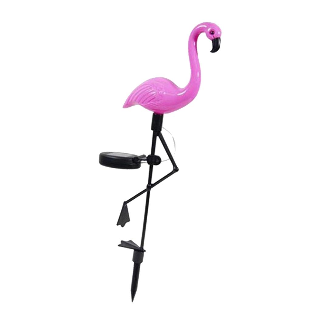 Garden Solar Power Lights Ornamental Bird Flamingo LED Lights Outdoor Garden