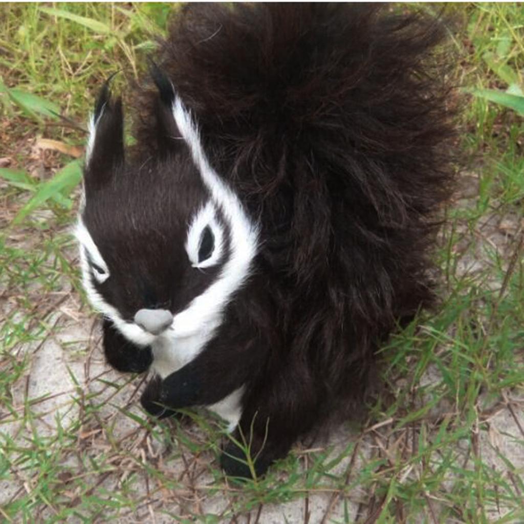 Dekofigur Eichhörnchen lebensechte Skulptur Bauernhof ...