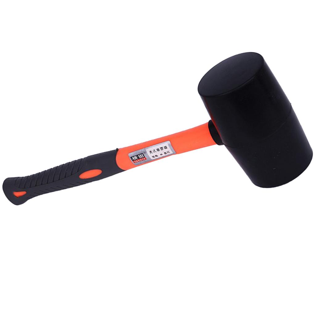 Fibreglass Shaft Hilka Pro Craft White Rubber Mallet