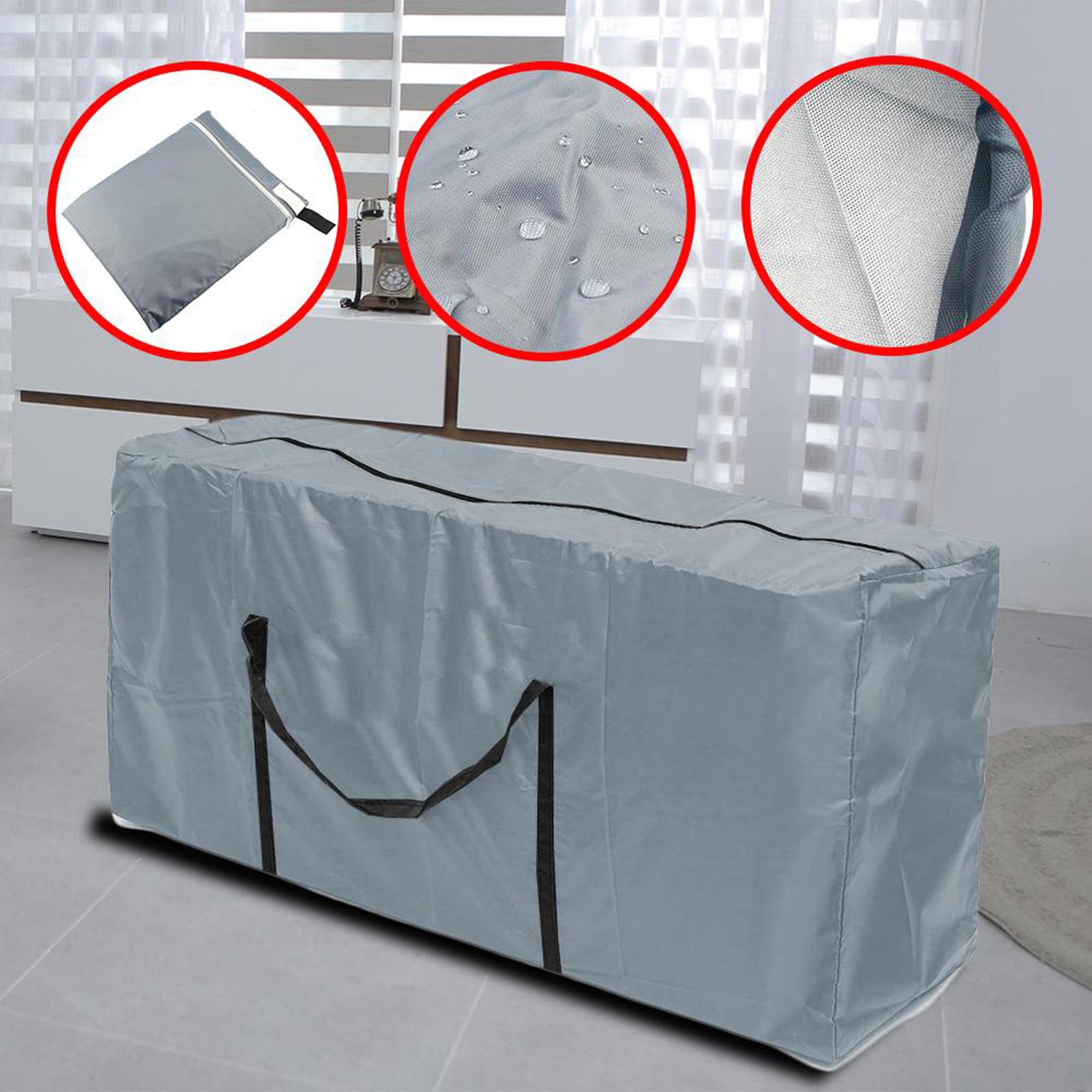 Artificial Christmas Tree Storage Bag Holiday Tree Case Gray 116x47x51cm