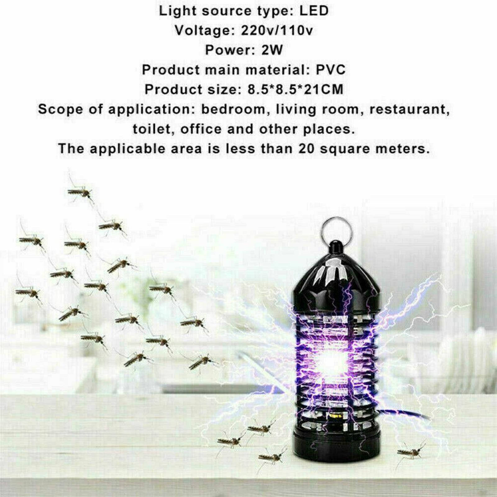 UV   Killer Lamp Repeller Zapper Pest Attractant Trap for Home Patio