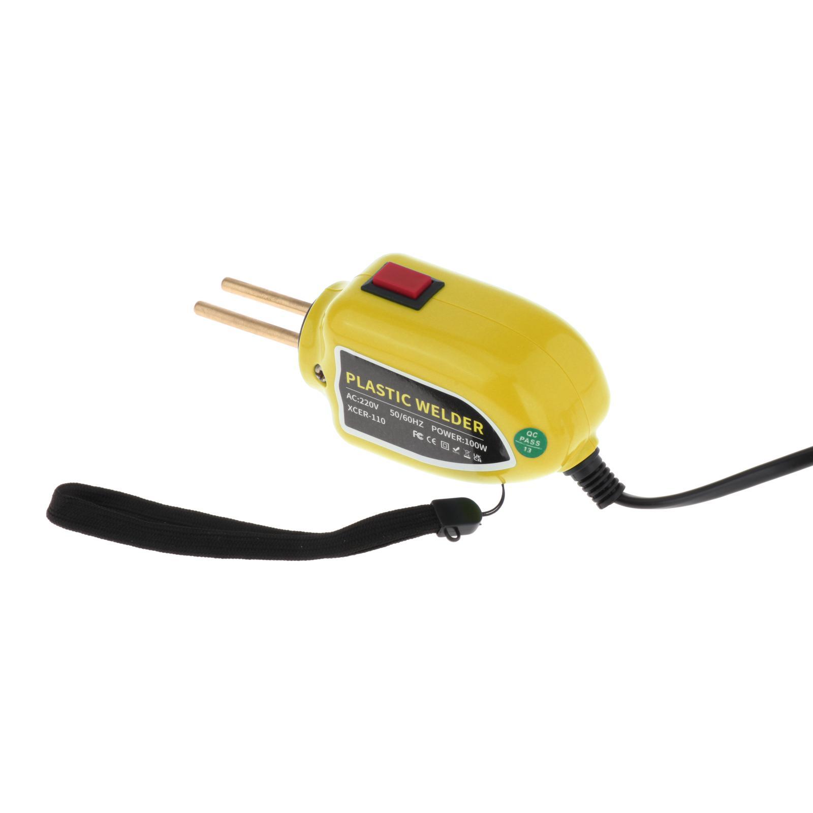 Automotive Bumper Repair 110V Welding Machine for Dashboard Canoe Headlights Yellow