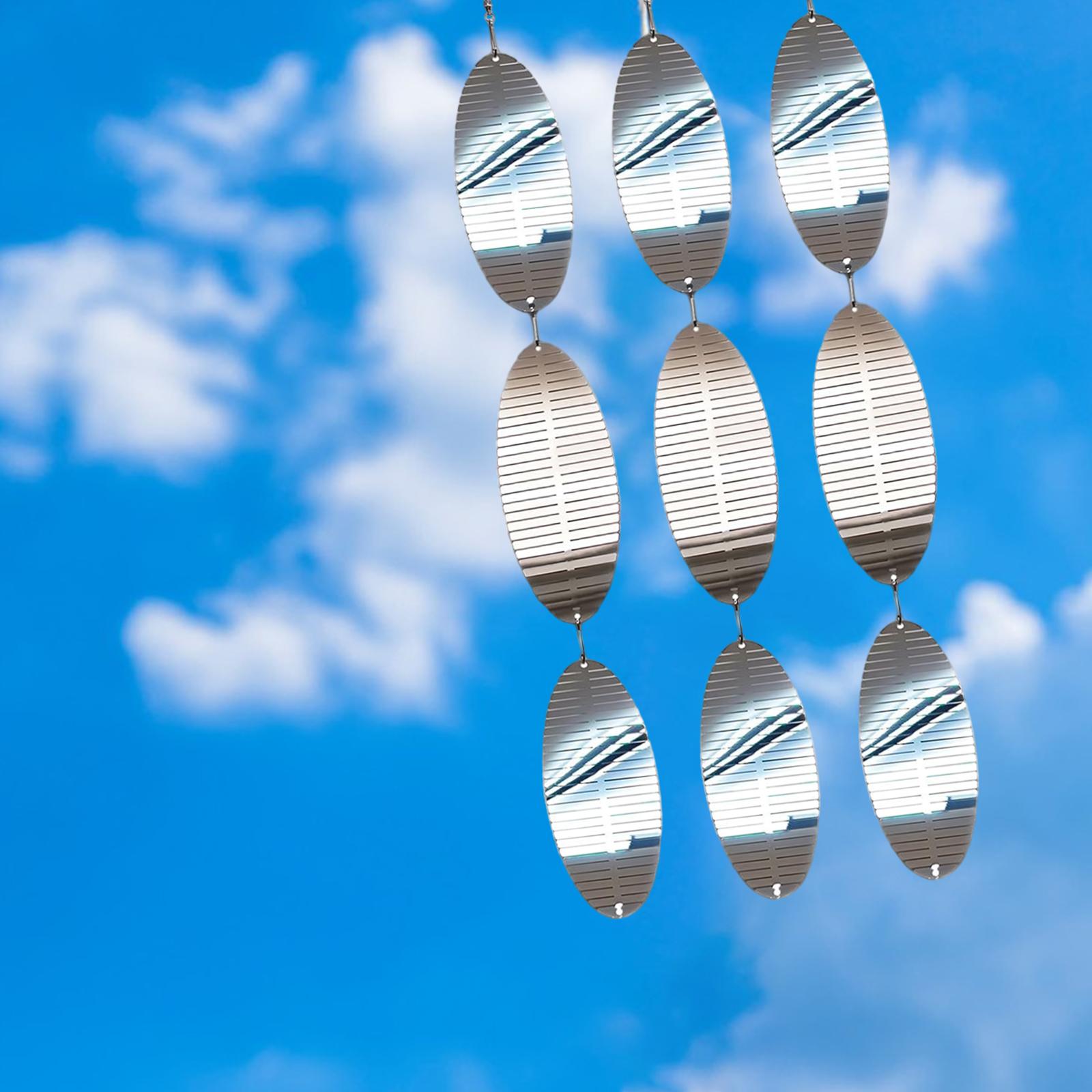 Bird Deterrent Reflective Scare Rods Reusable for Yard Farmhouse 3pcs