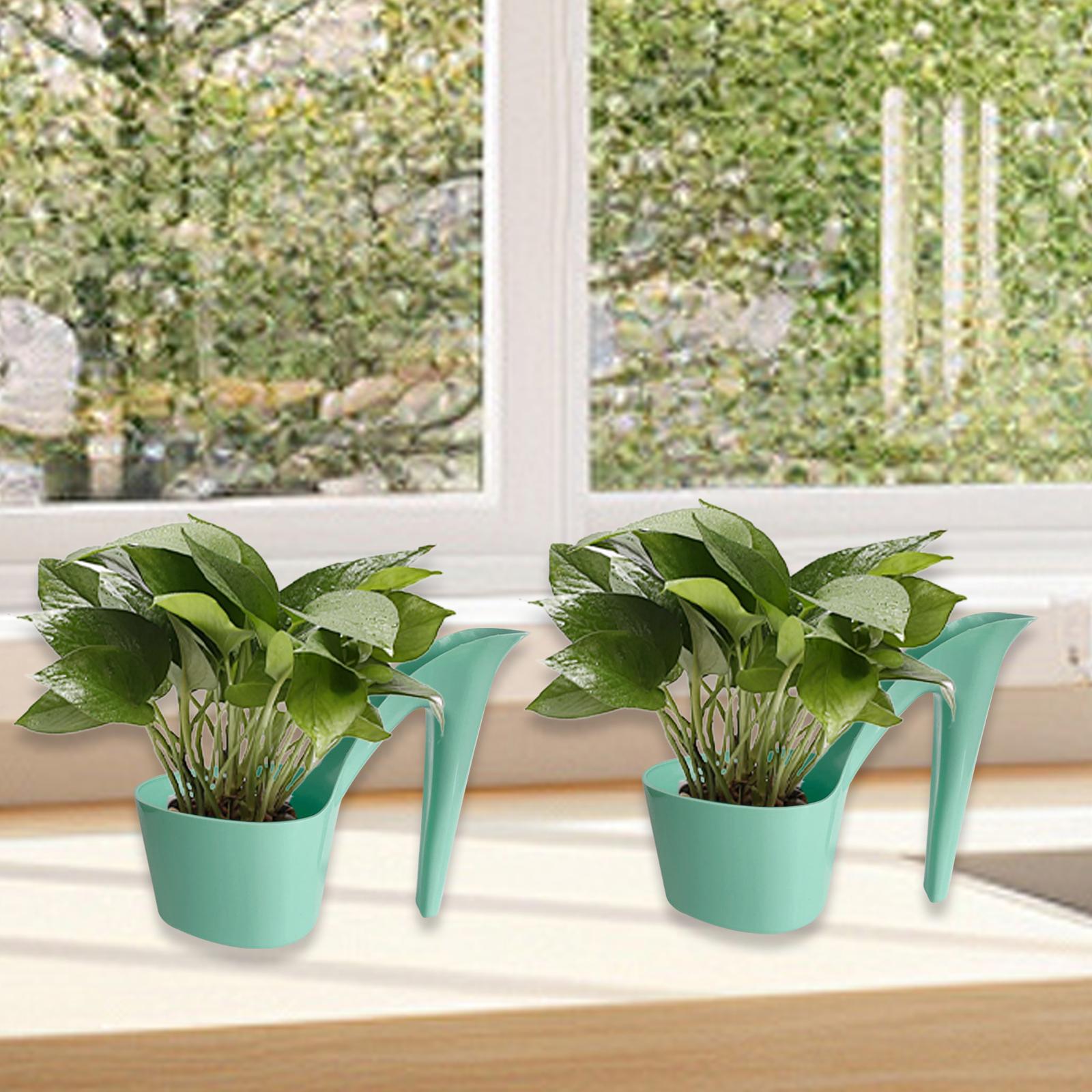 2x Lightweight Bonsai Pot Lady Shoe Shape Desktop Ornament Garden Flowerpots