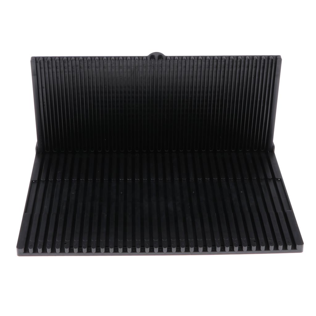 Plastic Model Shelves Tool Rack for   Model Making Accessory Black