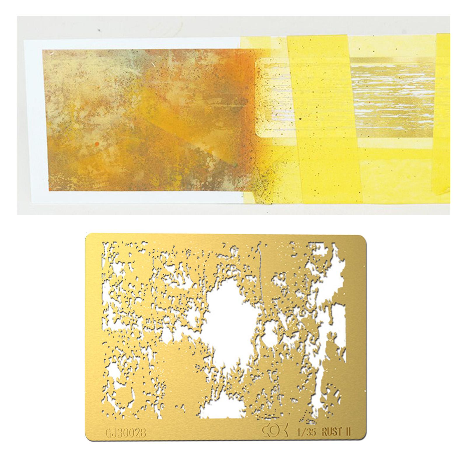 Model Painting Tools Stenciling Template Stencil Building Hobby Crafting B