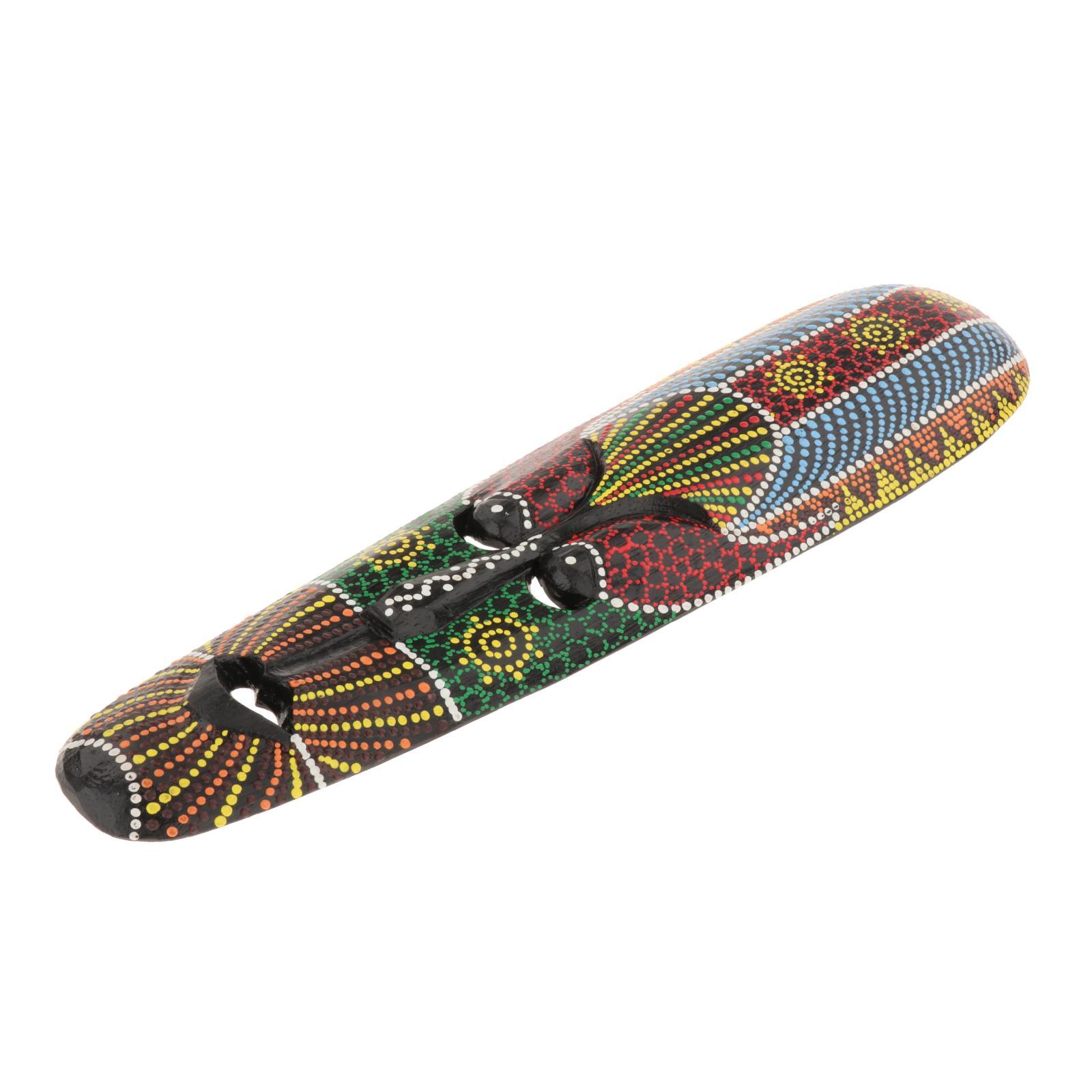 Wooden Tribal Face Mask