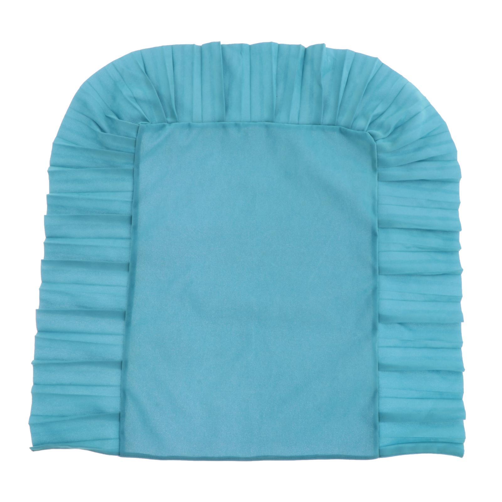 Wrought Iron Miniature Dollhouse Bed Simulation 1/6 for Dollhouse blue