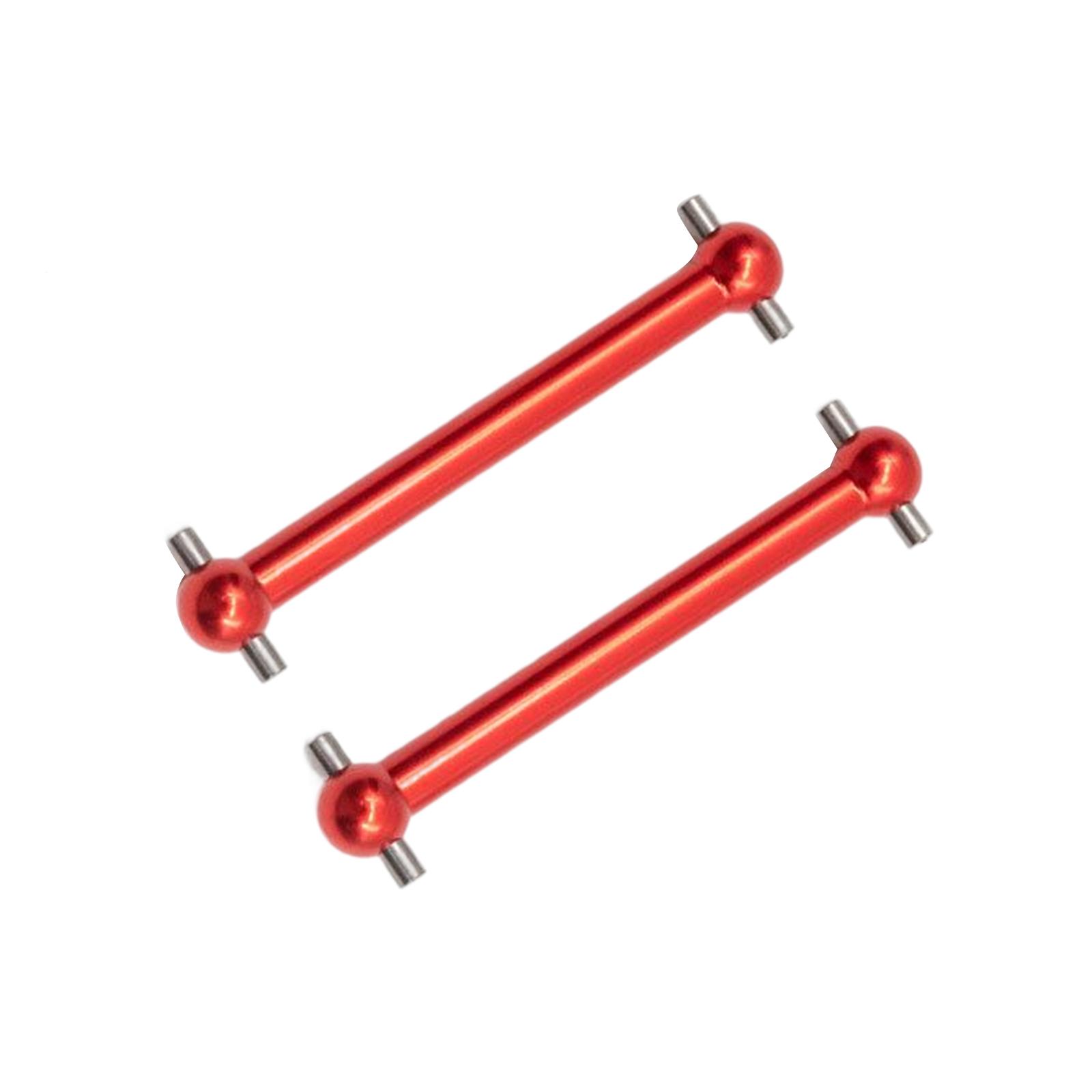 drive Shaft Replacement Sturdy for 1/10 RC hobby Car Red