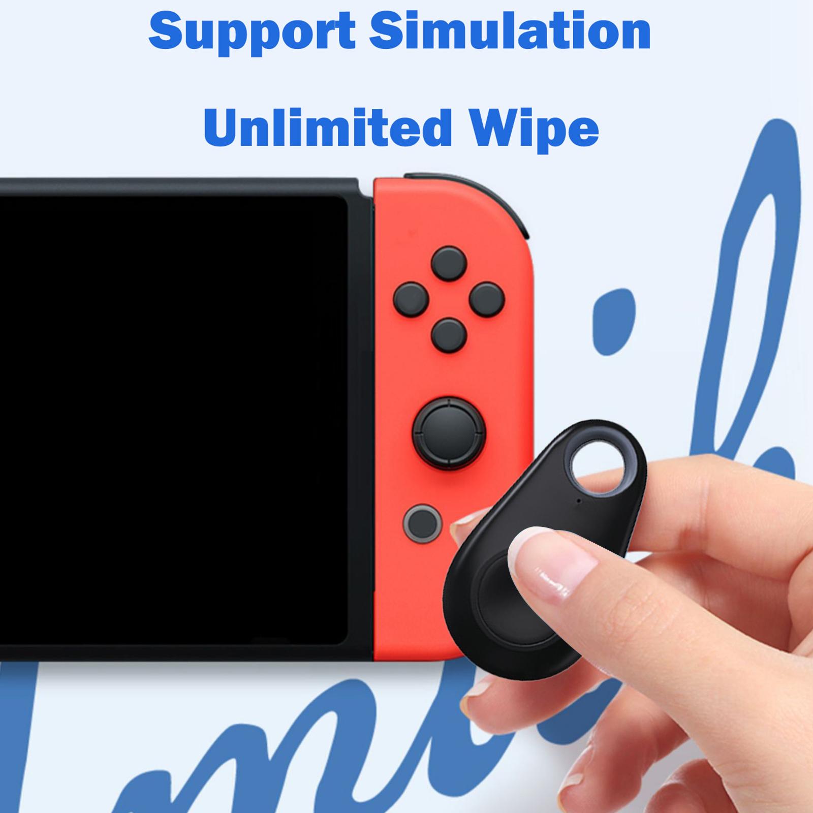 Amiibolink Bluetooth Keychain Lightweight Portable Universal Amiibo NFC Card Black