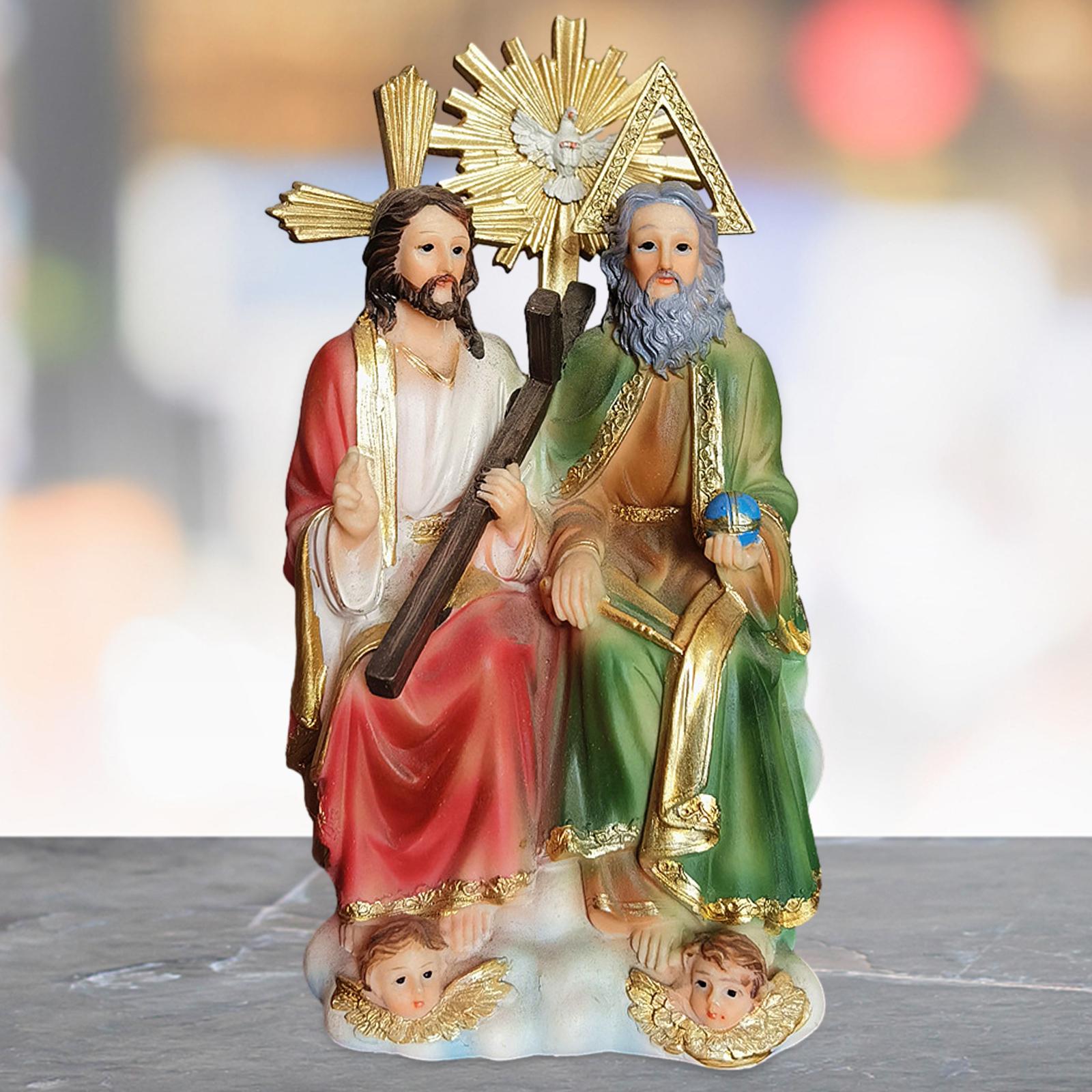 Religious Sculpture Crafts Character Sculptures for Holiday Yard Living Room