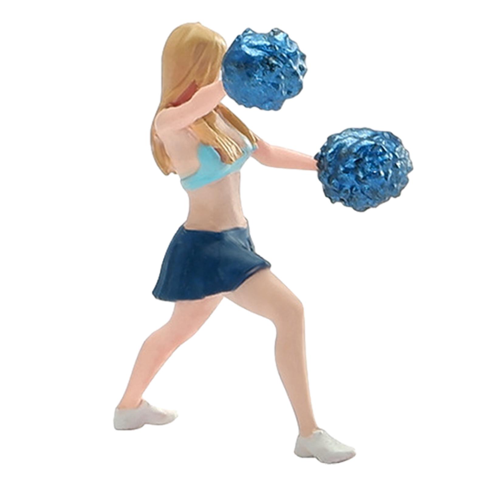 1/64 Cheerleading Model for Train Station Layout Fairy