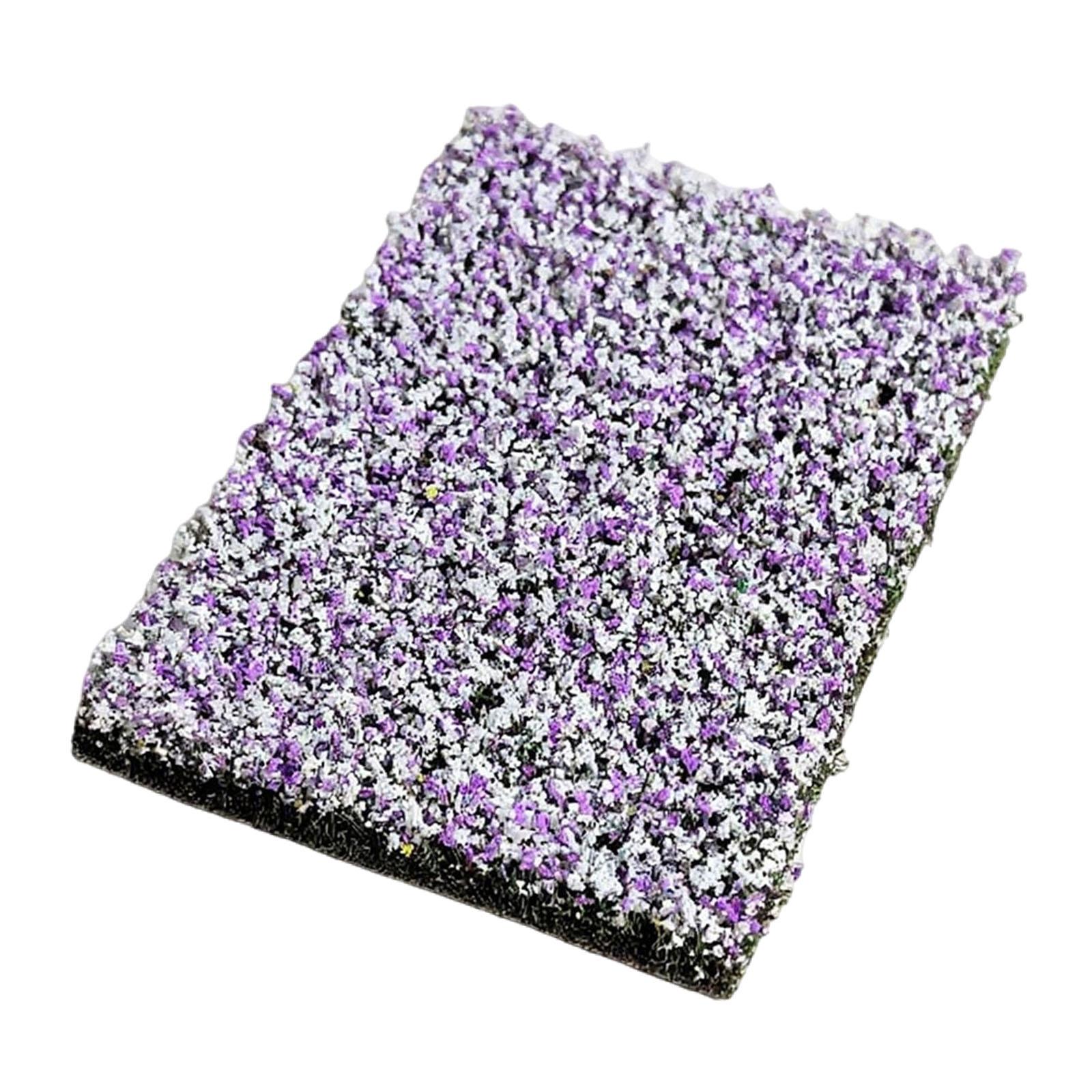 Miniature Flower Cluster Decor Lavender