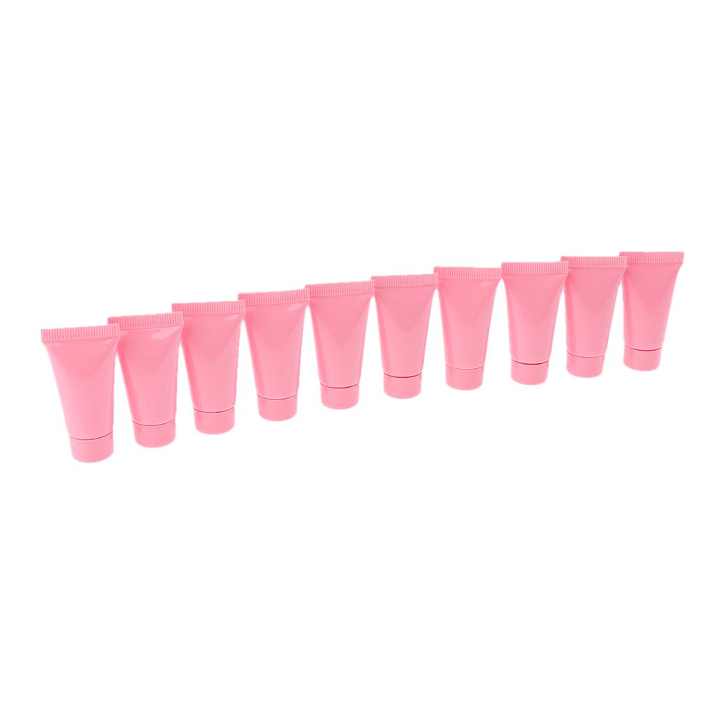 10x Empty Cream Tubes Cosmetic Lotions Cosmetics Containers Travel Tube ...