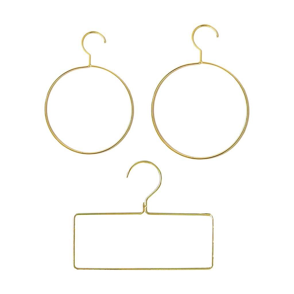 Tie Mufflers Scarf Pant Hanger Closet Elegant Organizer Display Rack Round L