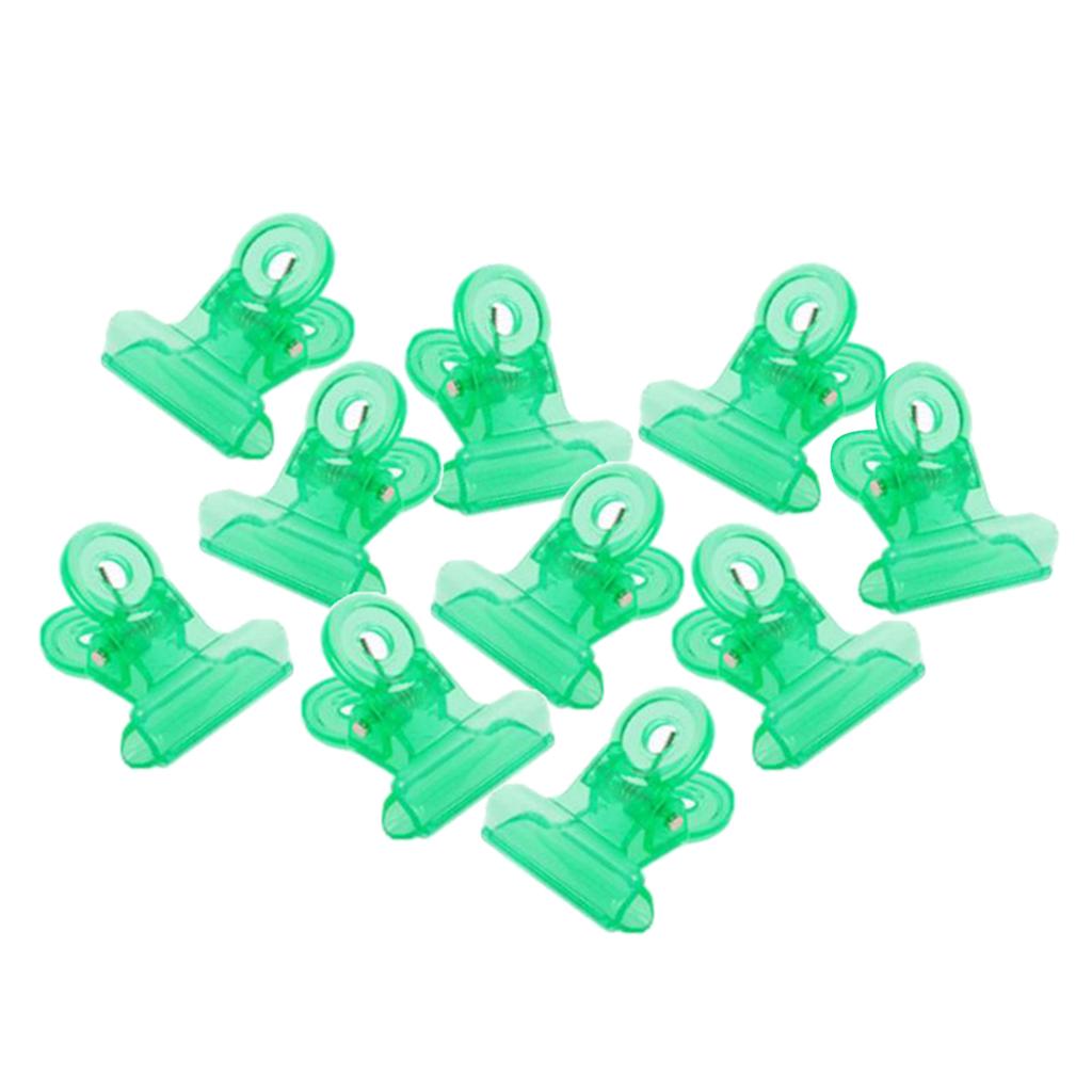 5/10Pcs Nail Pinching Clips C Curve Nails Pinchers Plastic Clamps Green