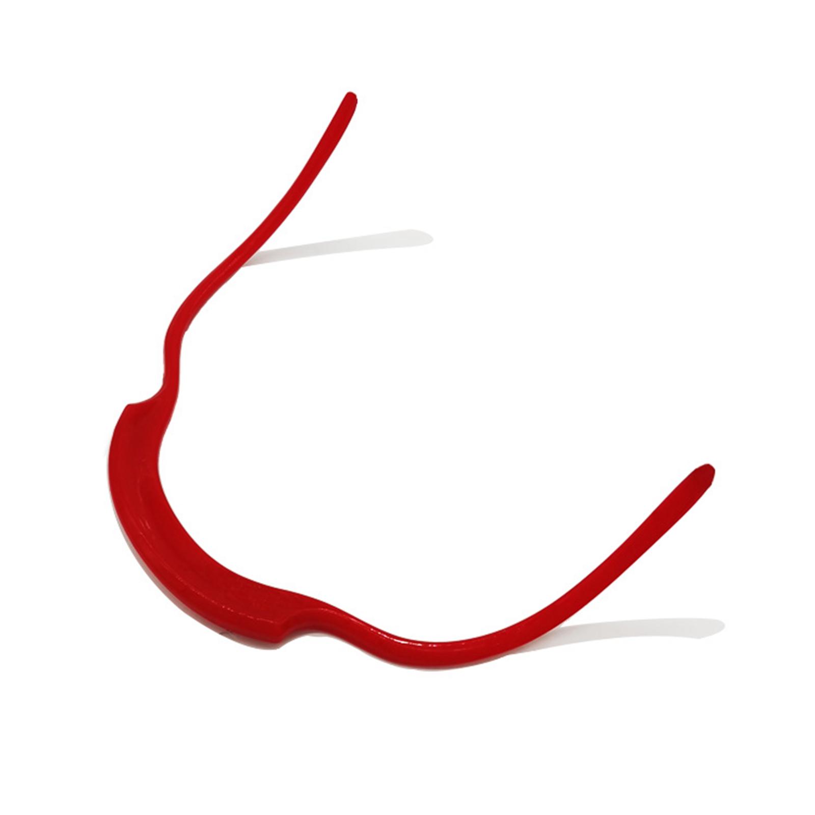 Beard Shaping Tool Barber Supplies for Hairline Line up Mustache  Red