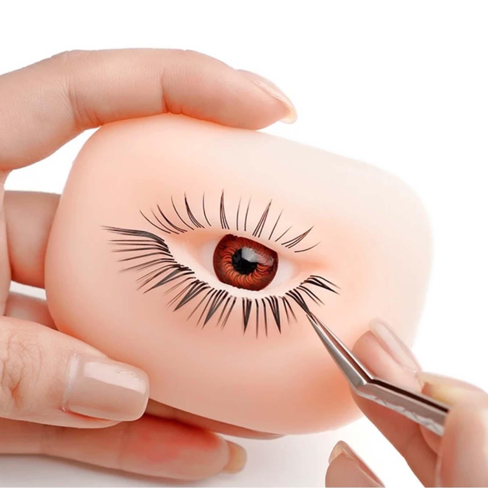 2x5D Silicone Eye Model Durable Convenient Professional for Beginners Home Use