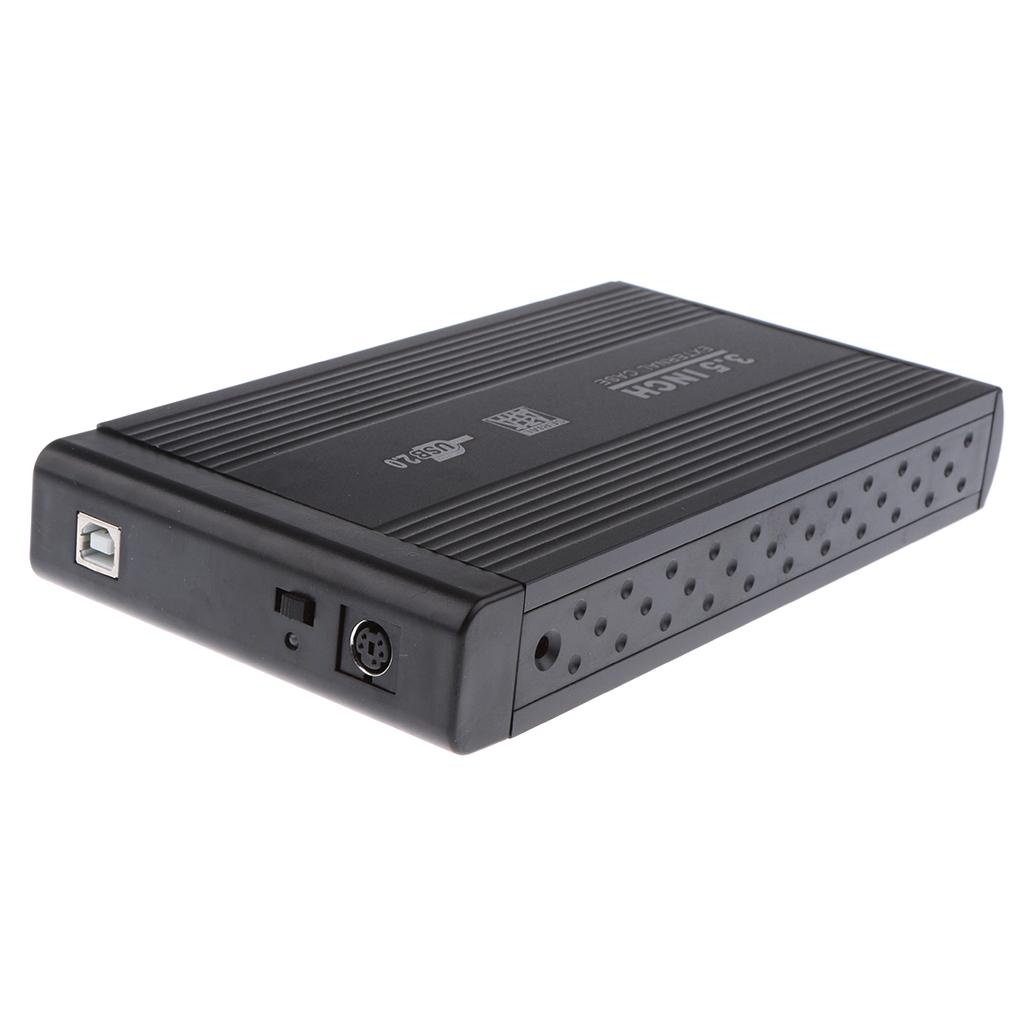 3.5''Inch IDE SATA Hard Drive Case to USB2.0 External Disk Enclosure