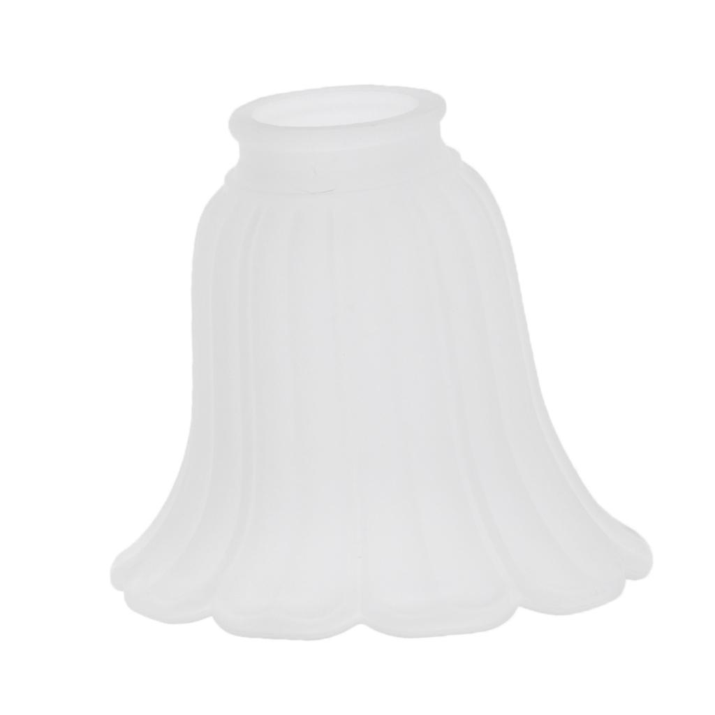 Glass Light Lamp Shade Frosted Bell Shape Smudges Lamp Shade eBay