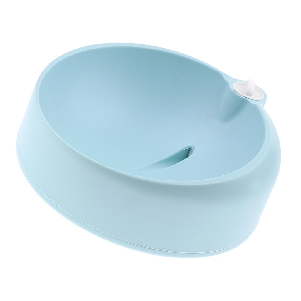 Portable Pet Dog Water Bottle Water Drinking Dispenser Feeder Fountain Blue