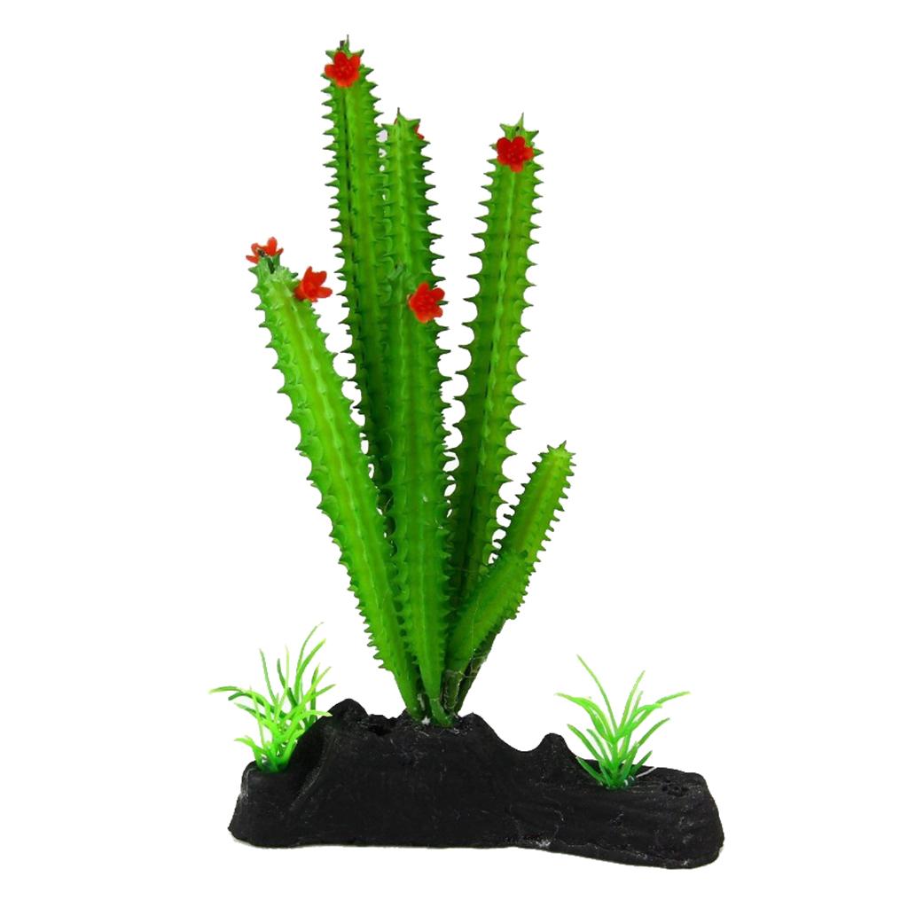 Aquarium Fake Plants Ornament Reptiles Terrarium Vine Decor for Lizard