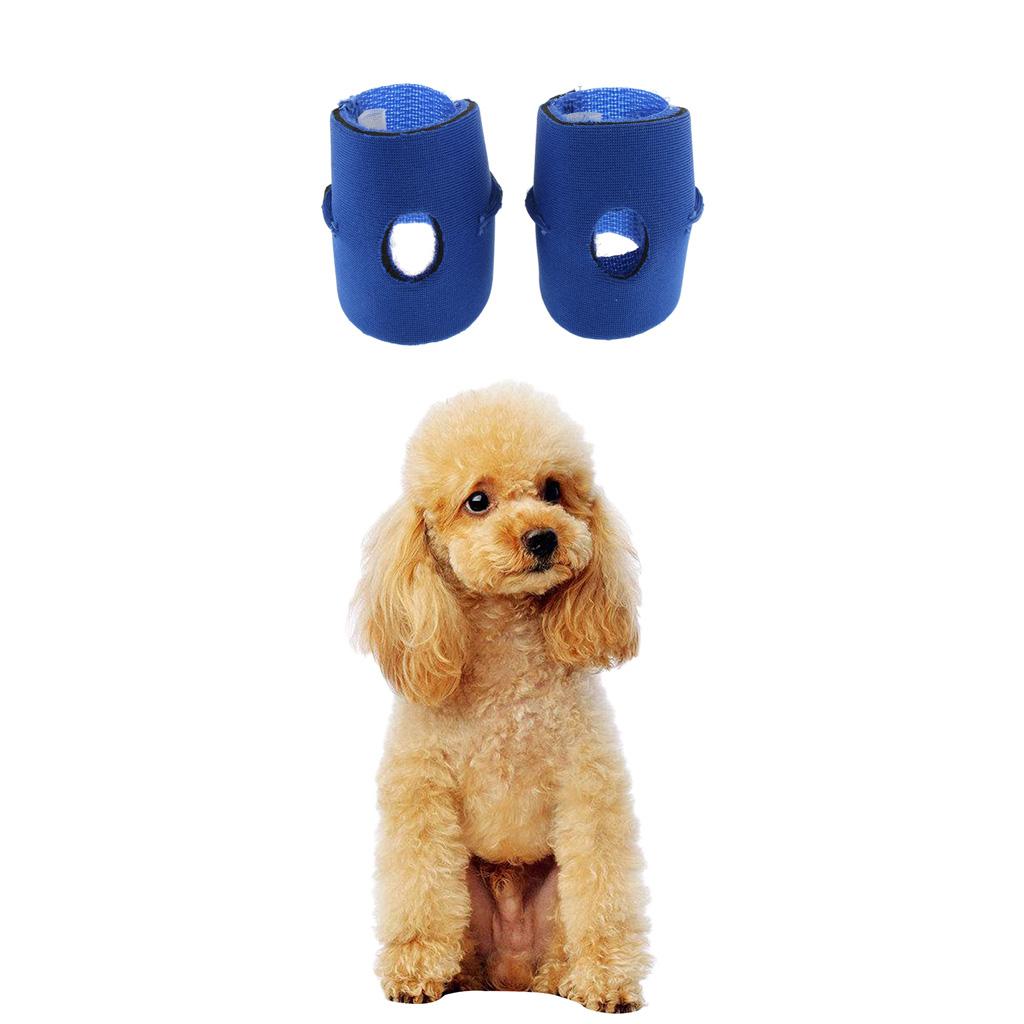 2x Hund Bandage für Hinterbein, blau, 2er Pack eBay
