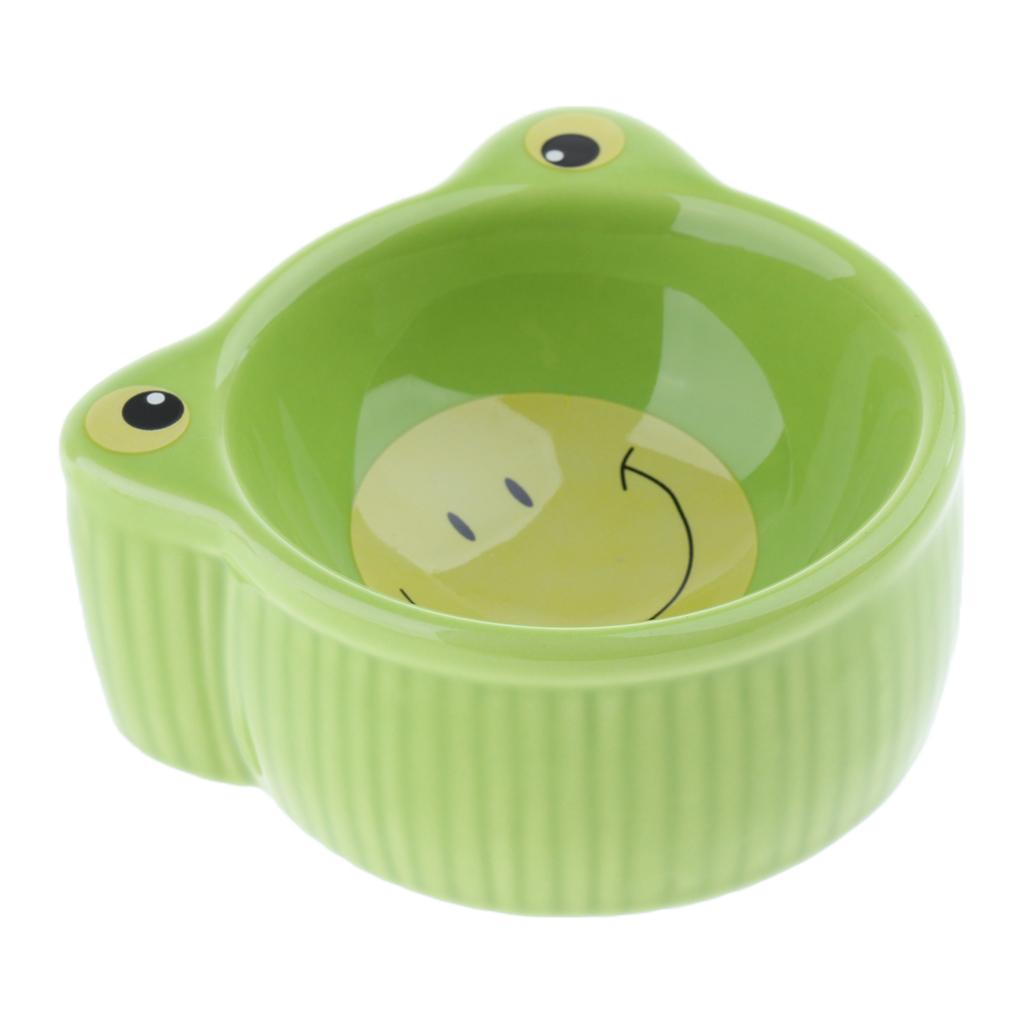 Ceramic Cartoon Food Bowl Dish Hamster Bowl for Samall Pet ...