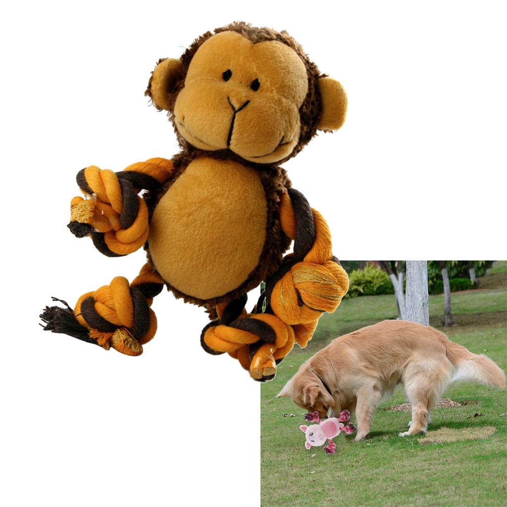 New Durable Interactive Dog Plush Toys Puppy Chew Toys For