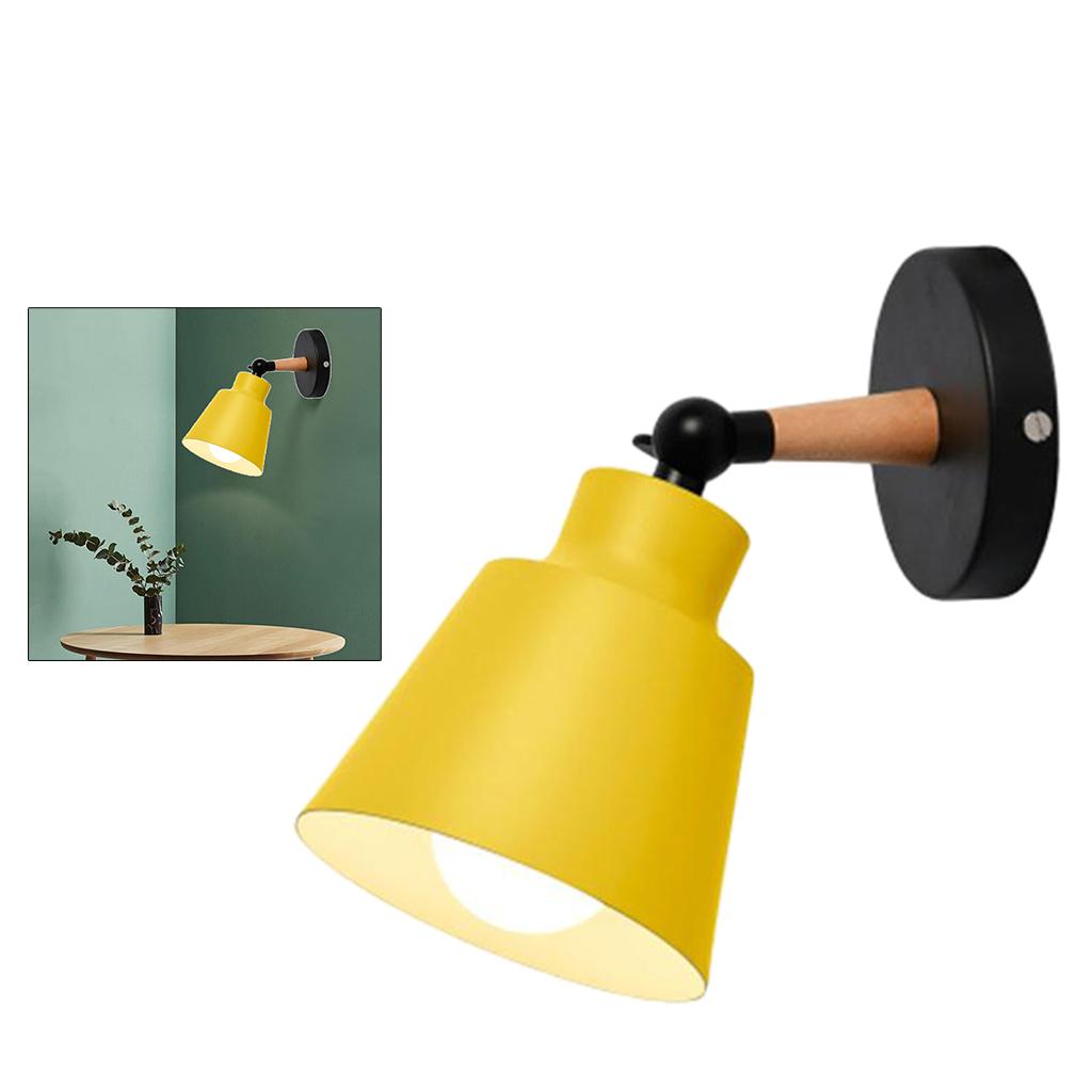 LED Wall Light Sconce Bedside Lamp Fixtures Lighting Bedroom Hallway Yellow