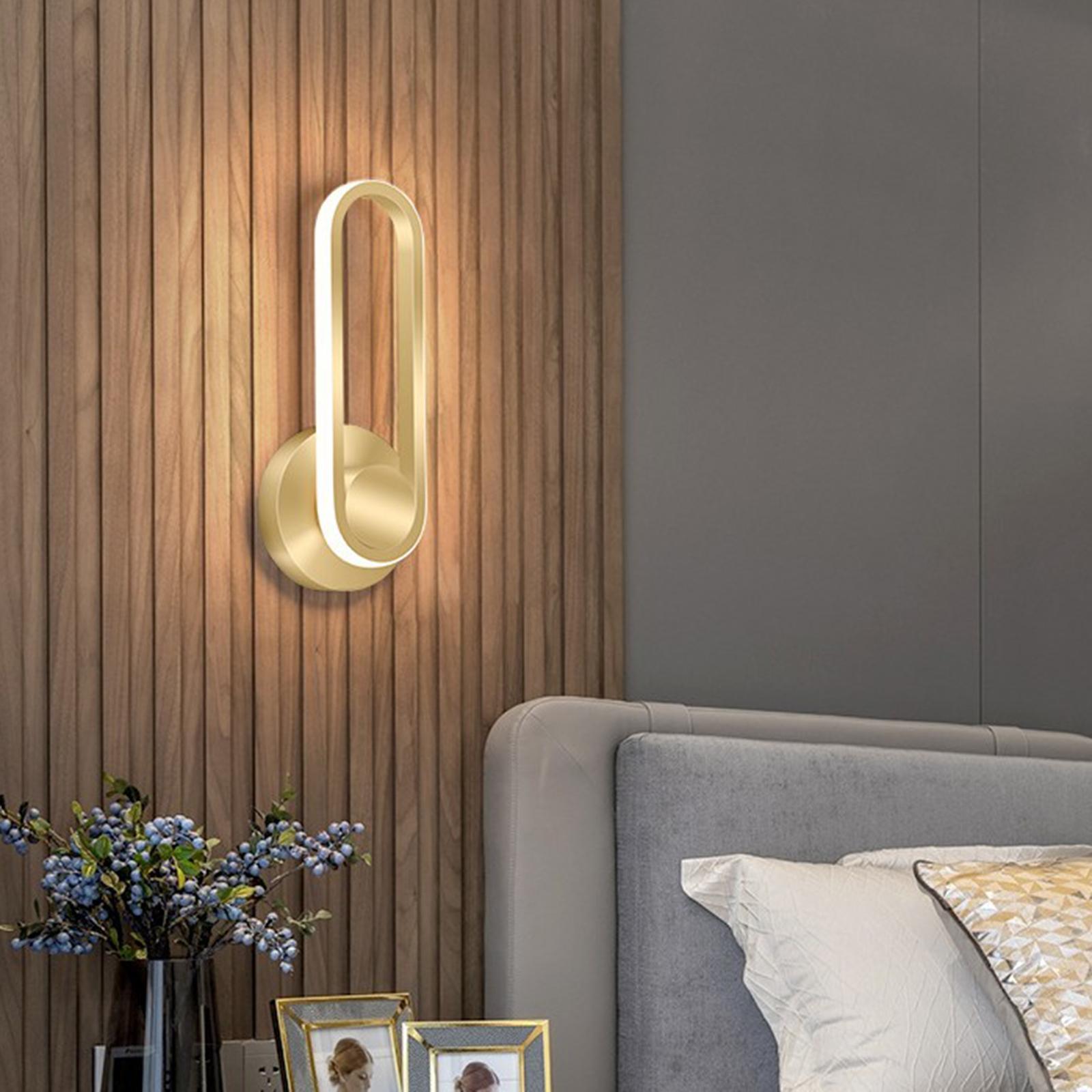 Wall Lights 360 Lighting Adjustable LED Wall Sconce for Modern gold