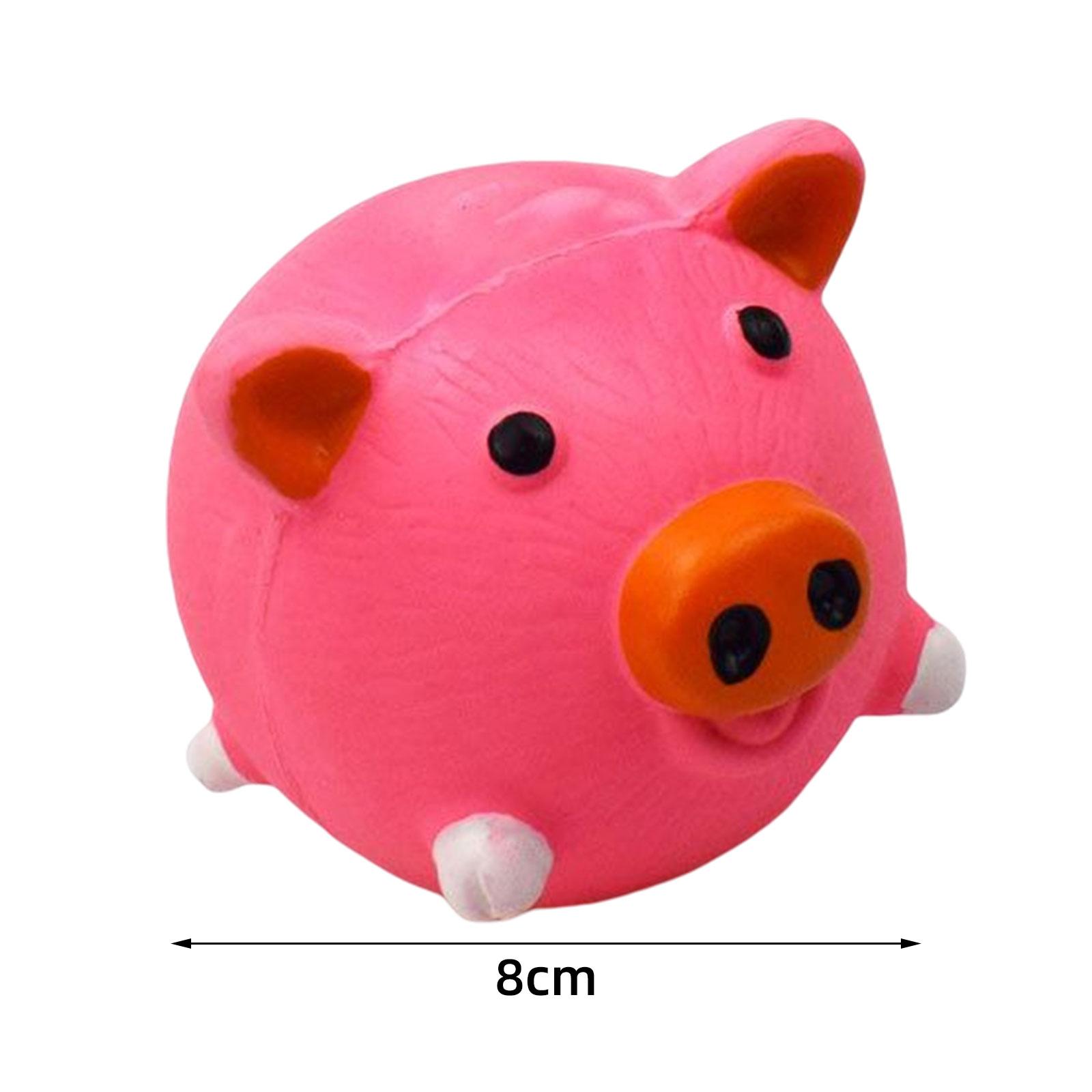 Latex Squeaky Dog Toy Training and Cleaning Interactive Dog Chew Toy B