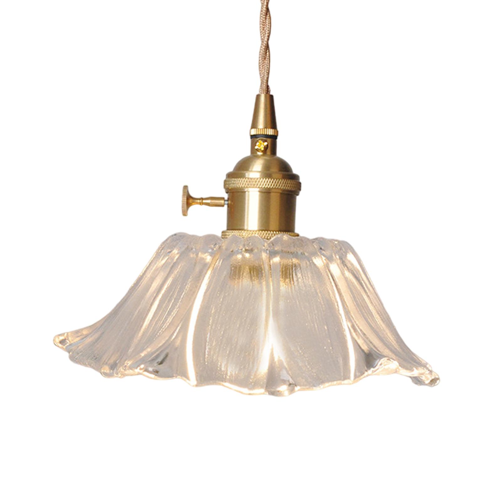 Pendant Light Flower Glass