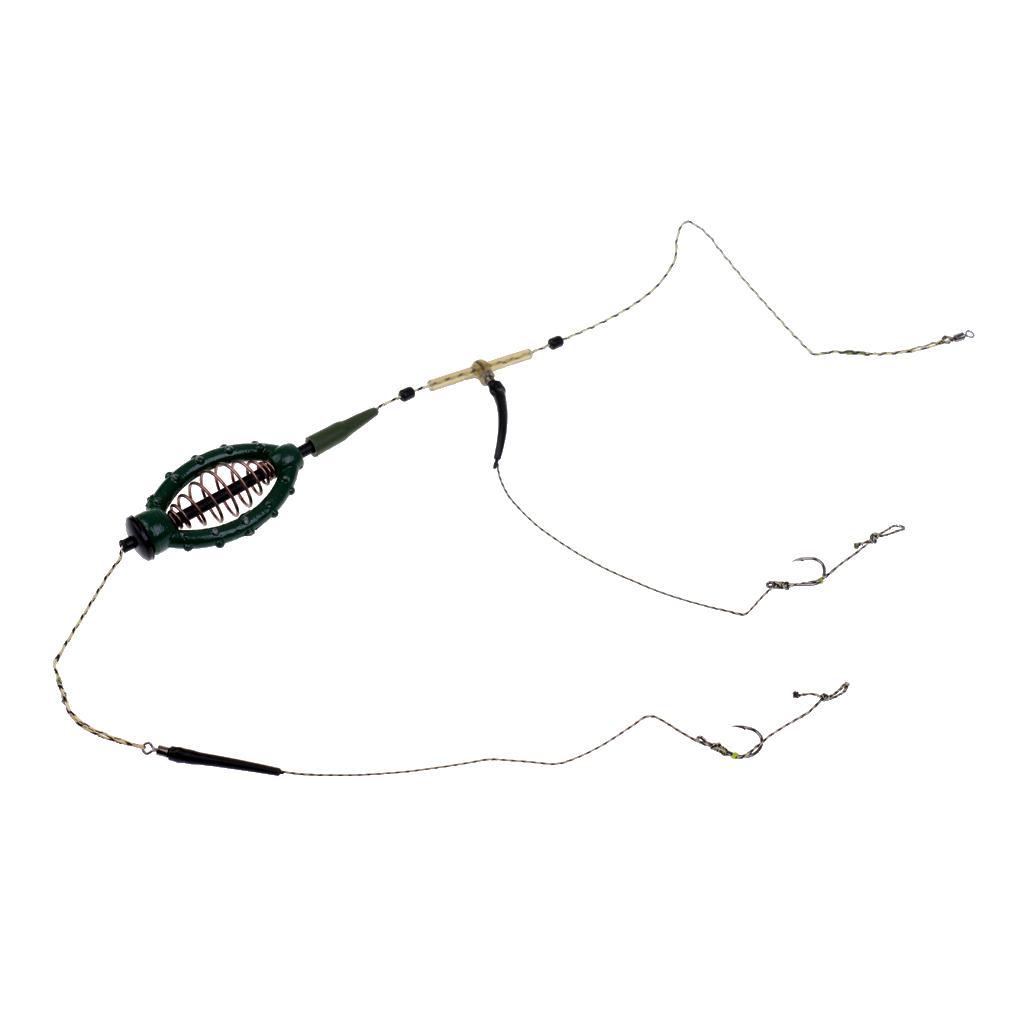 Carp Coarse Fishing Hair Rig Hook Set Kit Inline Method Feeder with Sinker | eBay Carp Coarse Fishing Hair Rig Hook Set Kit Inline Method Feeder with Sinker | eBay
