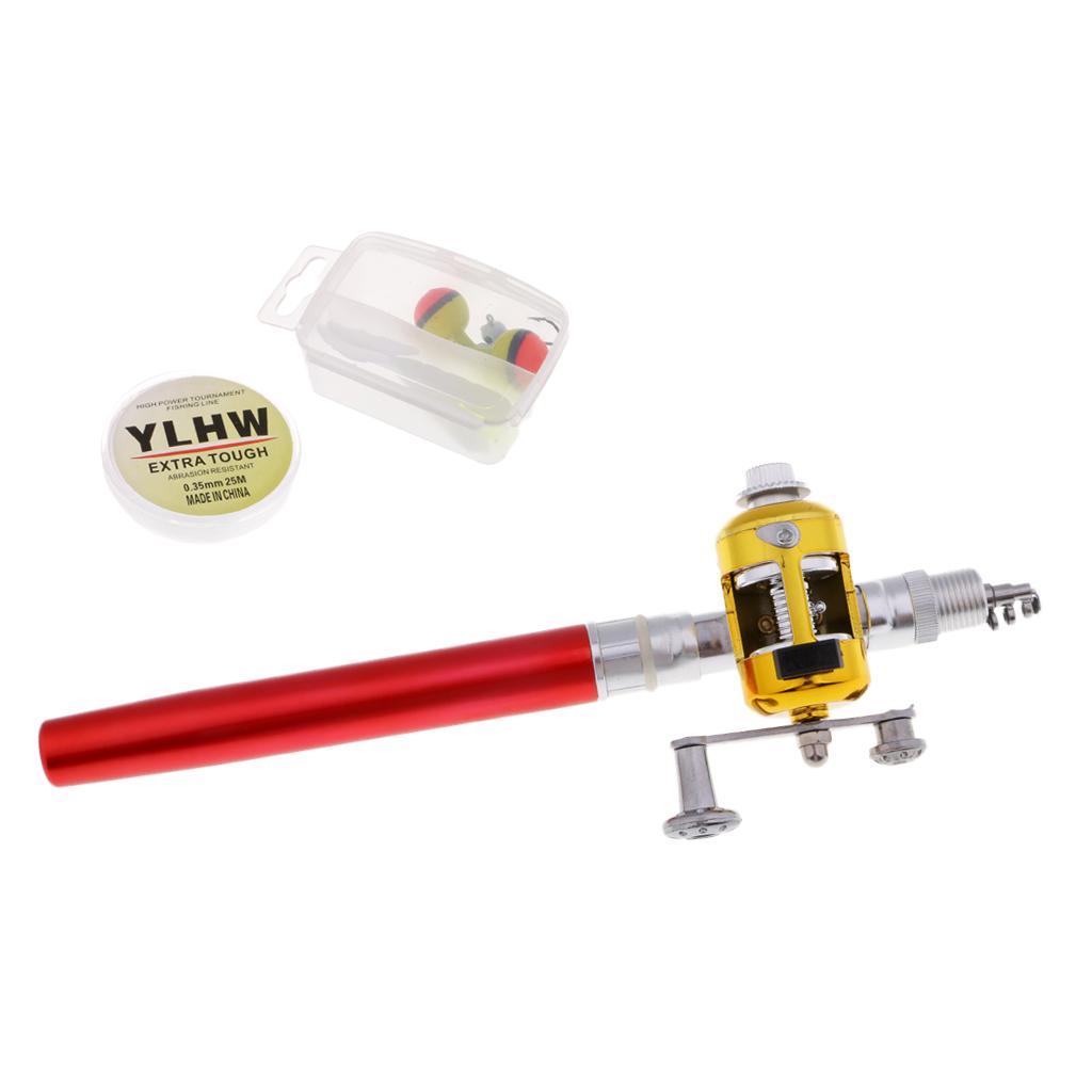 Details about Telescopic Mini Portable Pocket Fish Pen Fiberglass Fishing Rod Pole + Reel Details about Telescopic Mini Portable Pocket Fish Pen Fiberglass Fishing Rod Pole + Reel