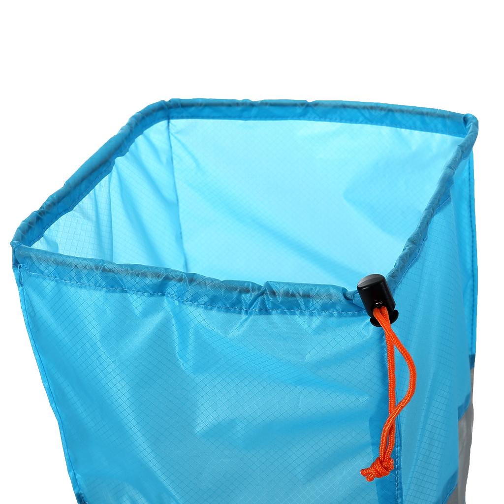 SXXL Durable Drawstring Mesh Stuff Sack Storage Bag Hiking Travel