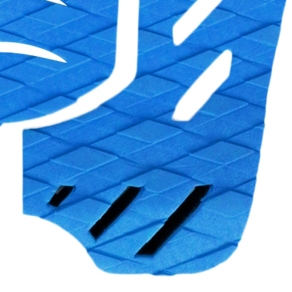 3Pcs Diamond Pattern Surfboard Traction Pad Tail Pads Surfing Deck