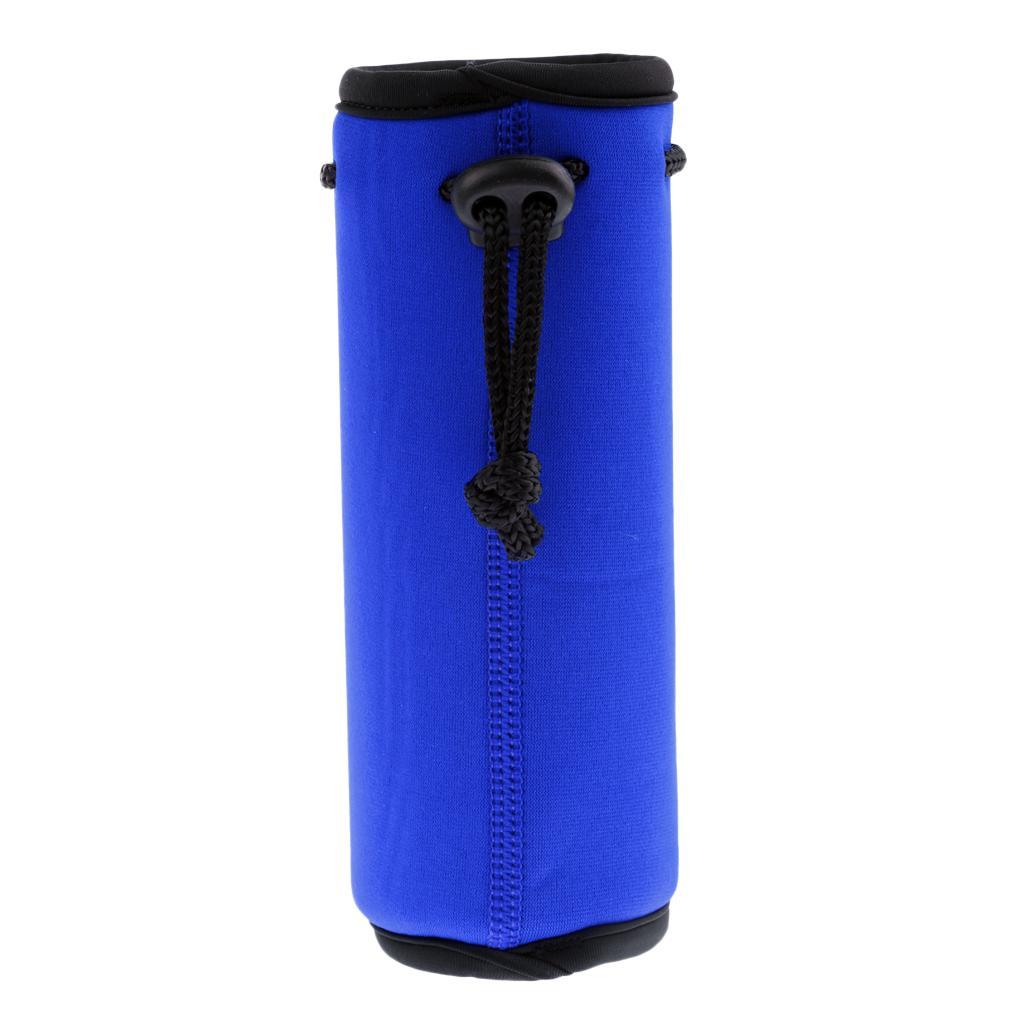 Neoprene Insulated Sport Water Bottle Cover Pouch Sleeve Bag Holder w ...