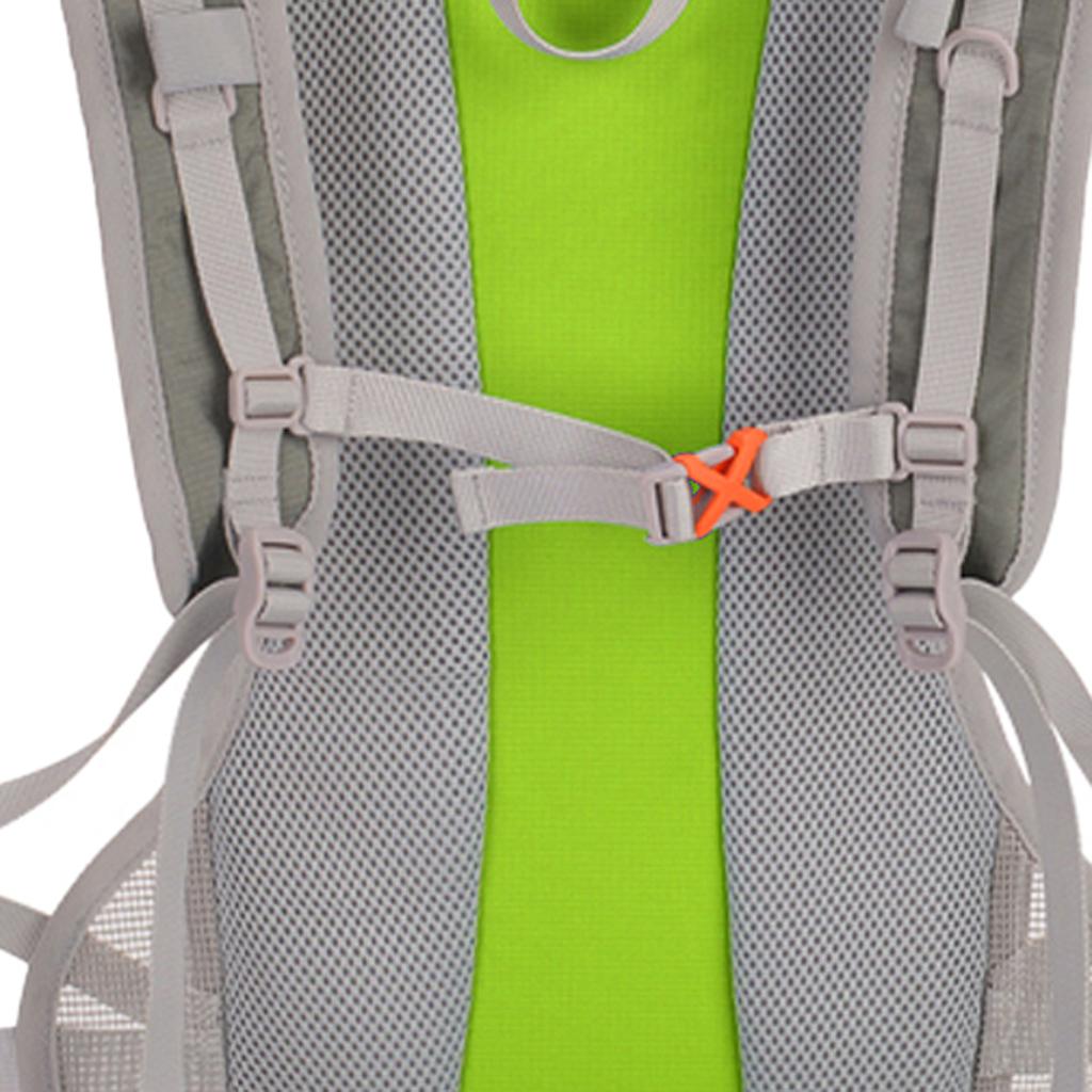 2L Water Backpack Hydration Pack Camping Water Bladder Bag Pouch Green