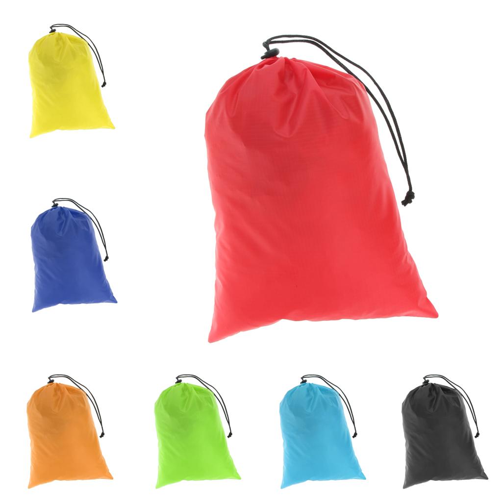 Wasserdichte Kordelzug Aufbewahrungstasche Beutel Packsack für Kleidung 