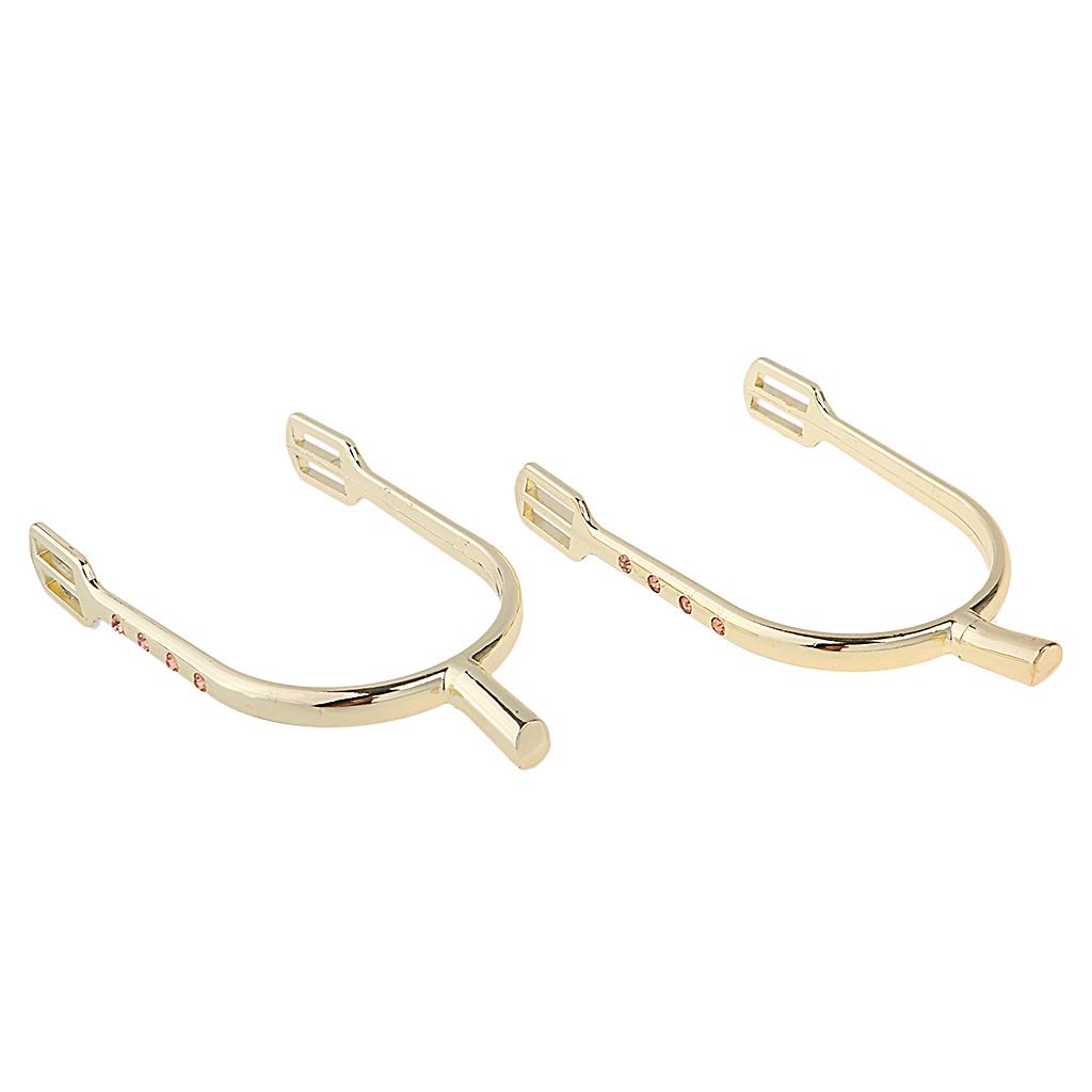 1 Pair Equestrian Horse Spurs English Horse Riding Boots Spurs 12*8*2cm