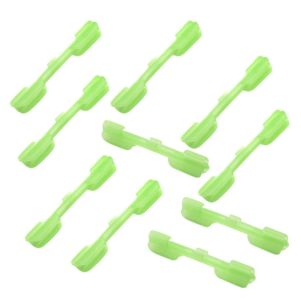 3x10pcs Fluorescent Glow Stick Clip Fishing Rod Clips Small S