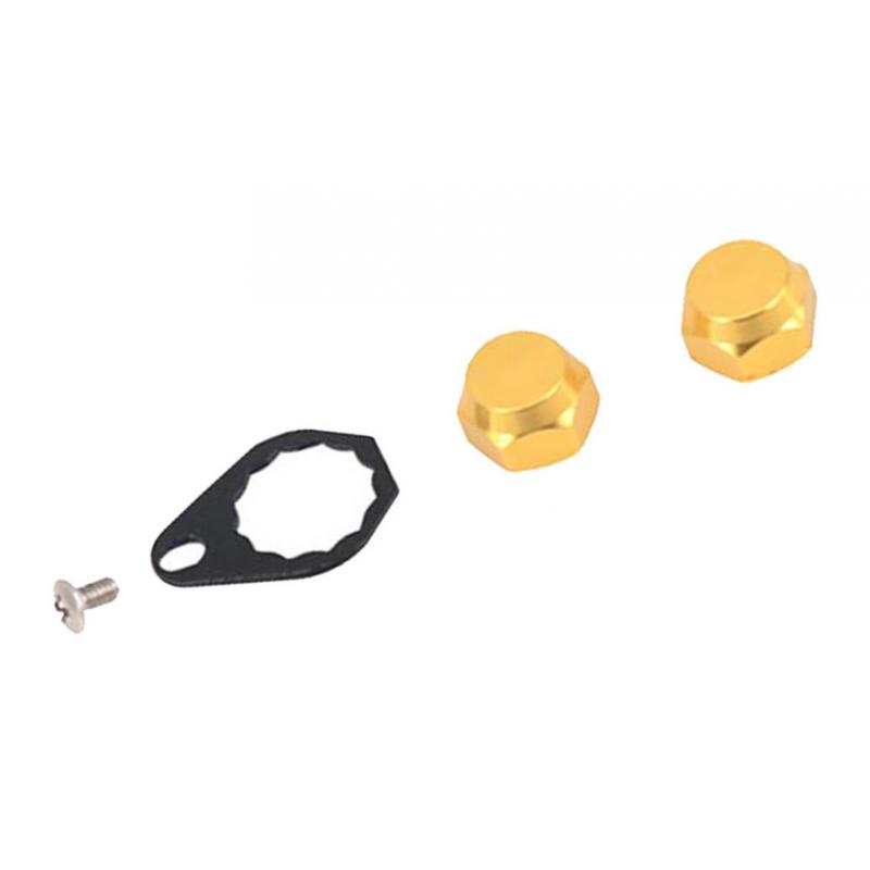 Baitcasting Reel Handle Nut with Screw Locking Plate for Left/Right