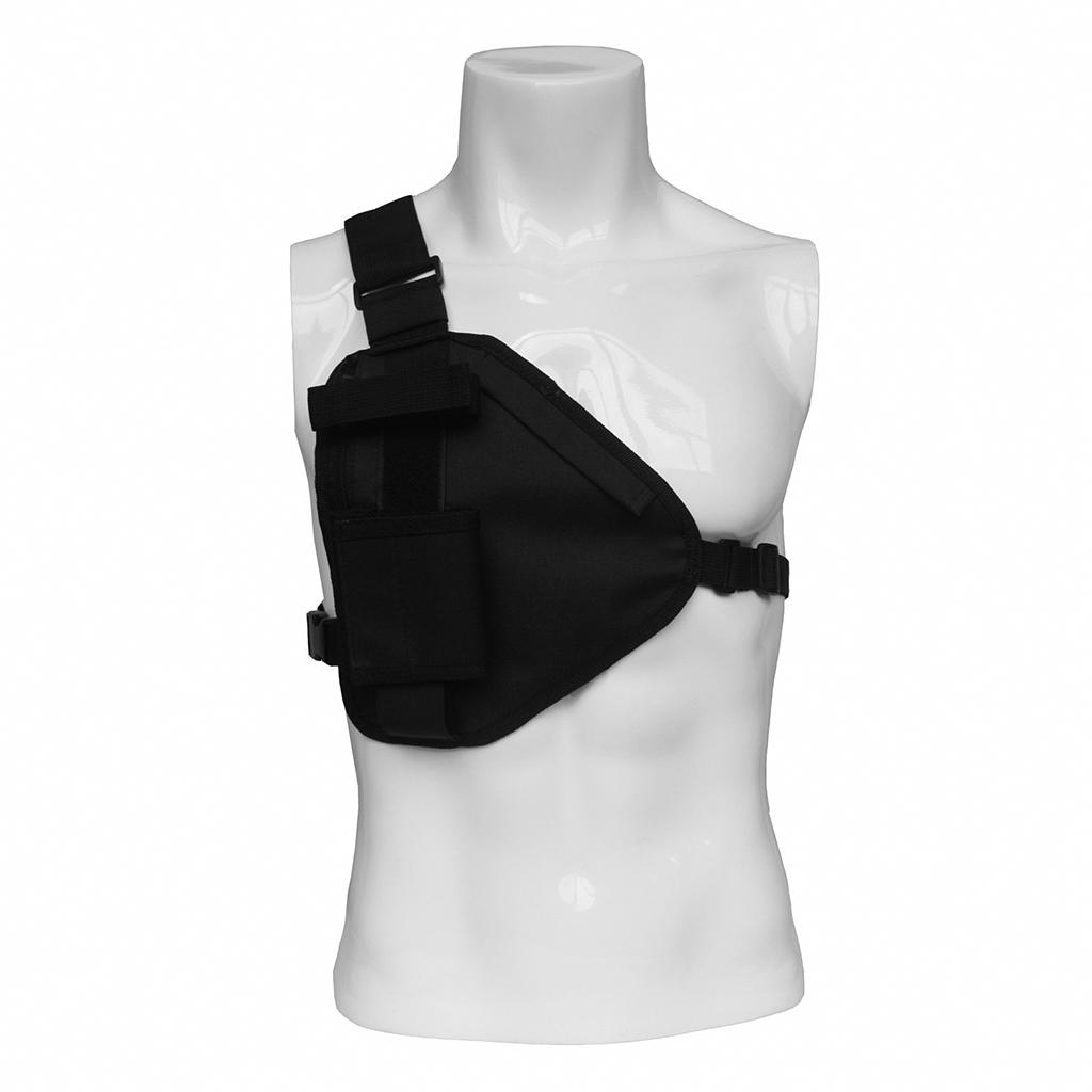 Sling Backpack Shoulder Chest Crossbody Bag with Metal Zipper for Camping