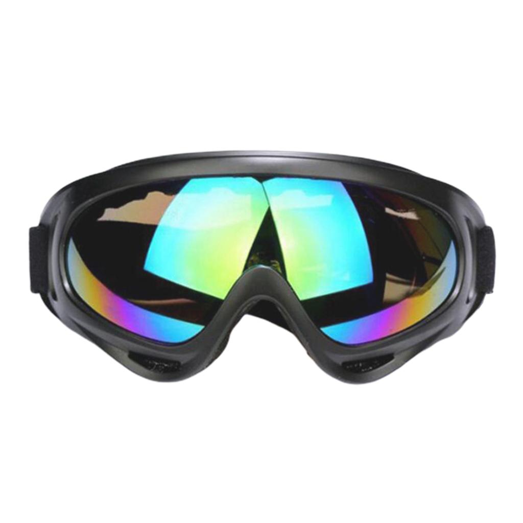 1 Pair Ski Glasses Eyewear  Winter Snow Sports Snowboard Goggles Multicolor