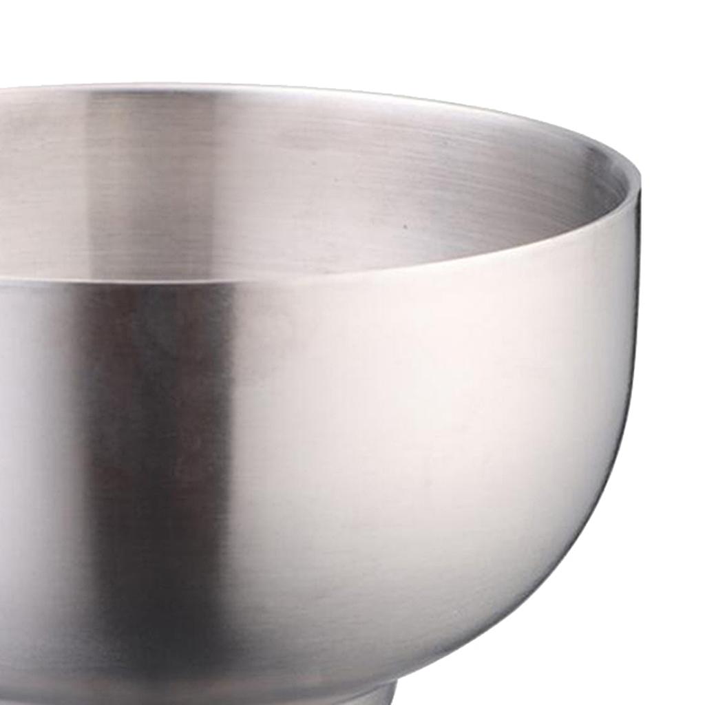 Stainless Steel Bowl Double-walled Insulated Food Containers 13x8.3cm