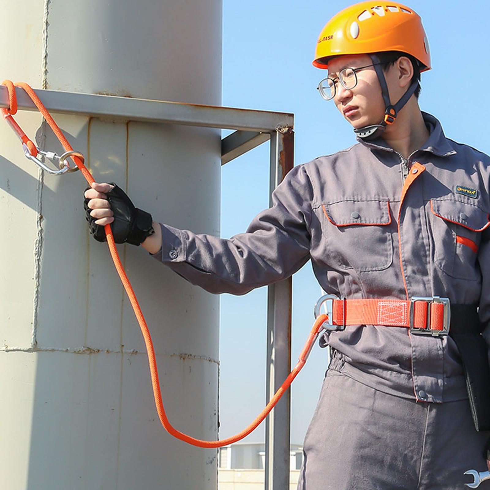 Safety Belt with Lanyard Outdoor Personal Fall Arrest Protection Kit  3m