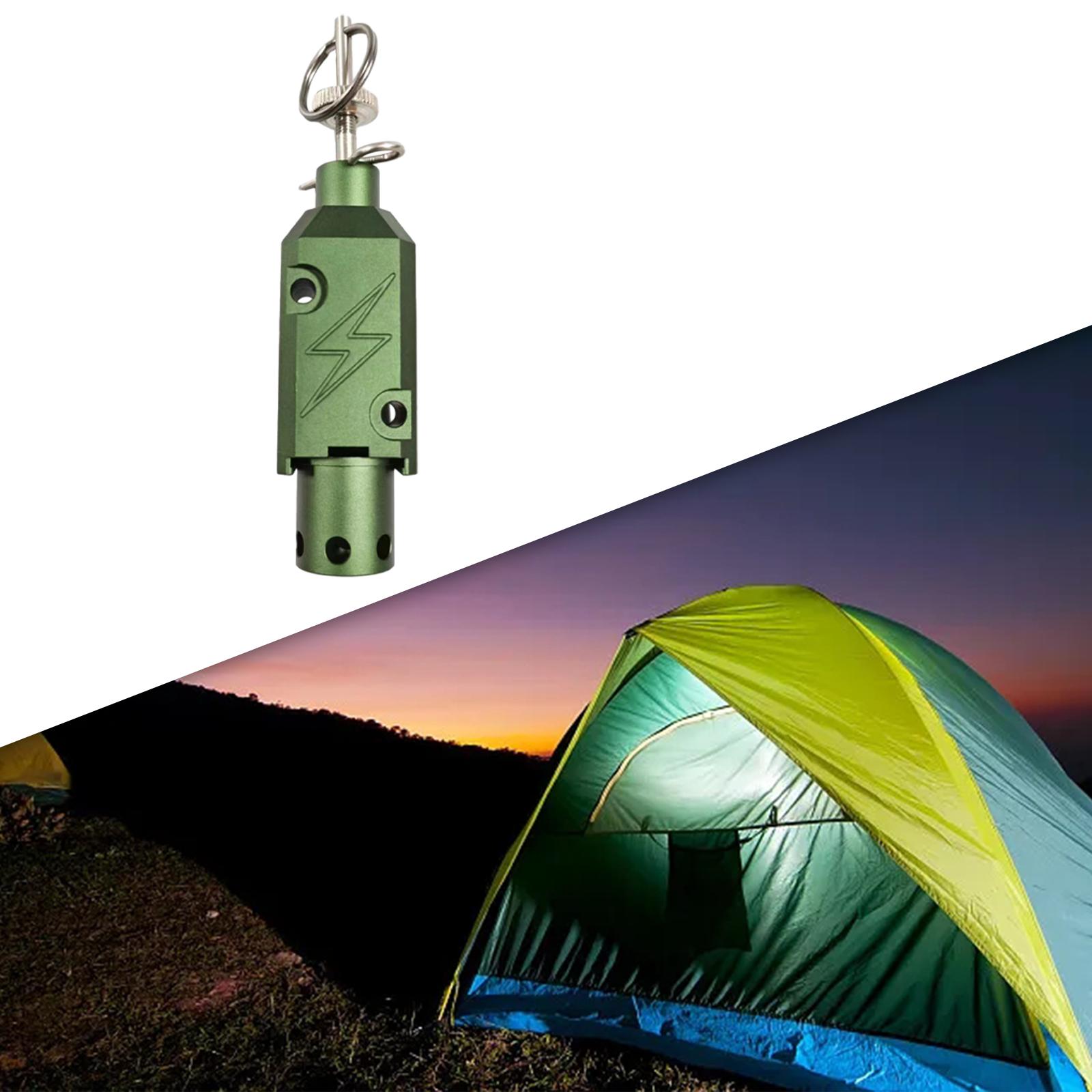 Perimeter Trip Alarm Lightweight Alarm Device for Camping Backpacking Hiking Green