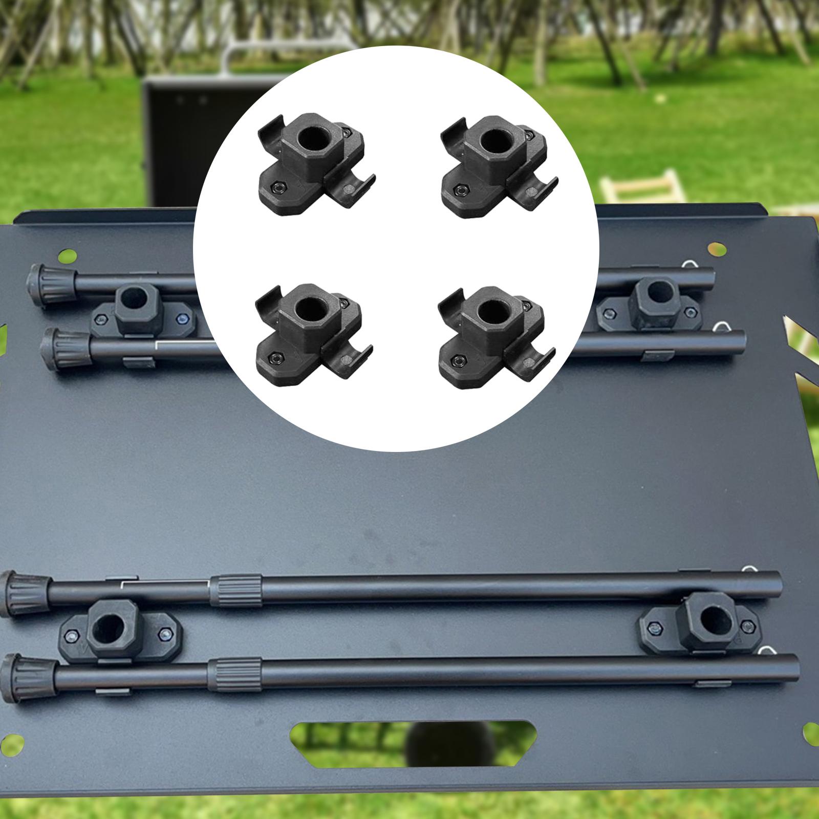 4Pcs Skateboard Stool Legs Connection Links Stool Base Parts Four Legs Parts