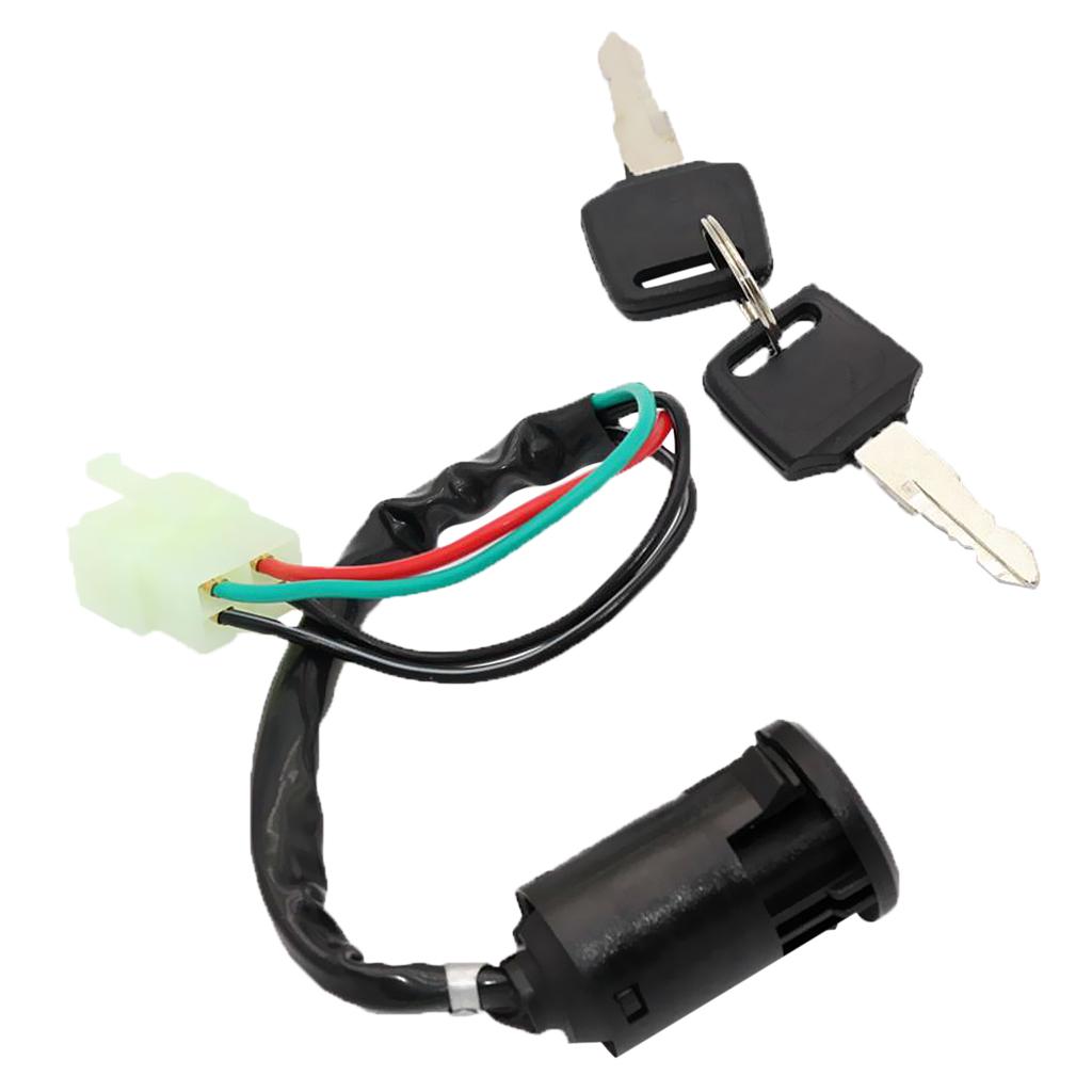 4 Wire Ignition Key Barrel Switch